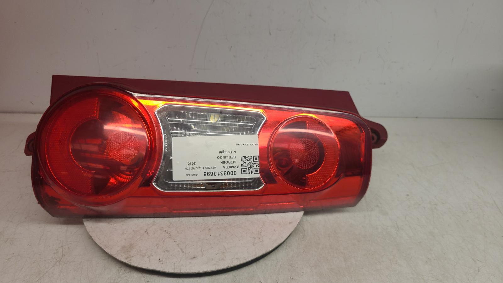 View Auto part R Taillight Citroen Berlingo 2010
