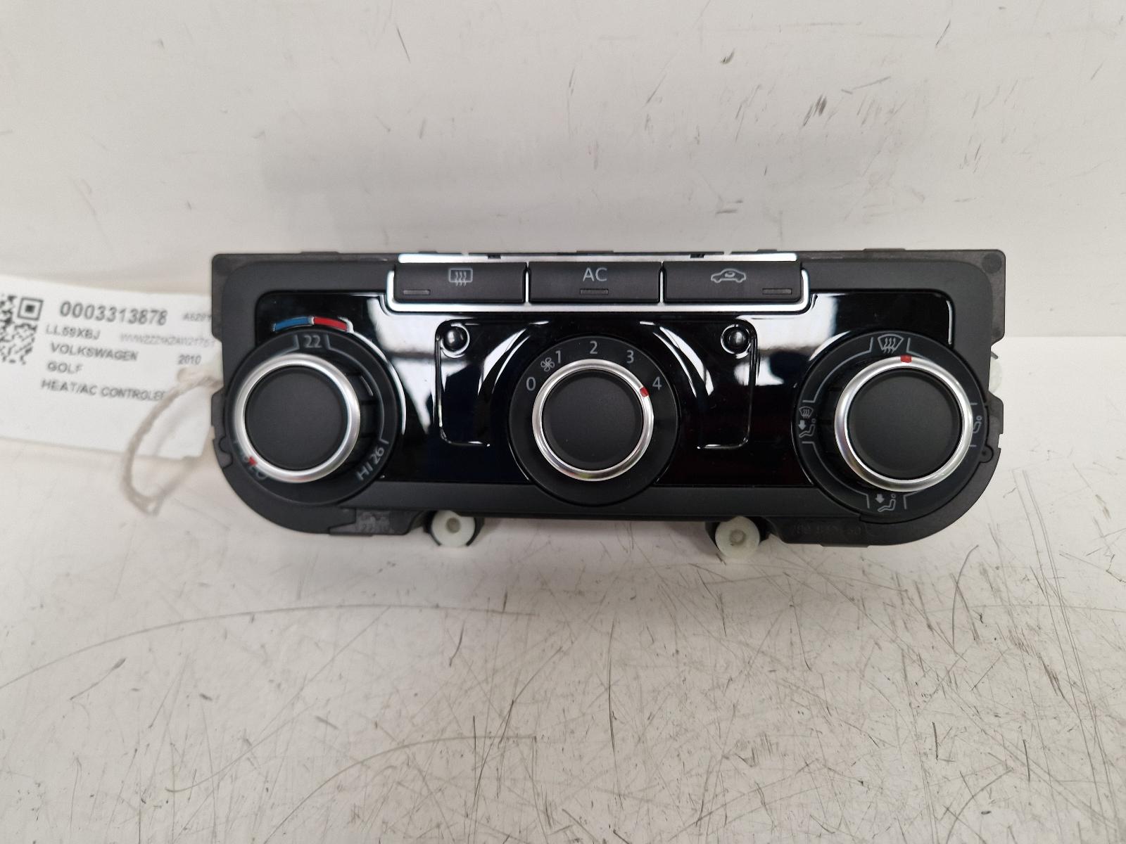 View Auto part Heater/AC Controller Volkswagen Golf 2010