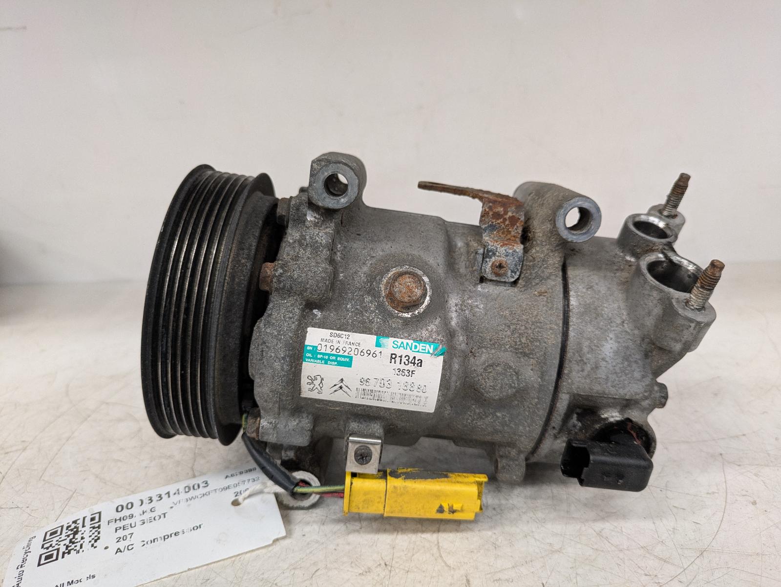 View Auto part Compressor Peugeot 207 2009