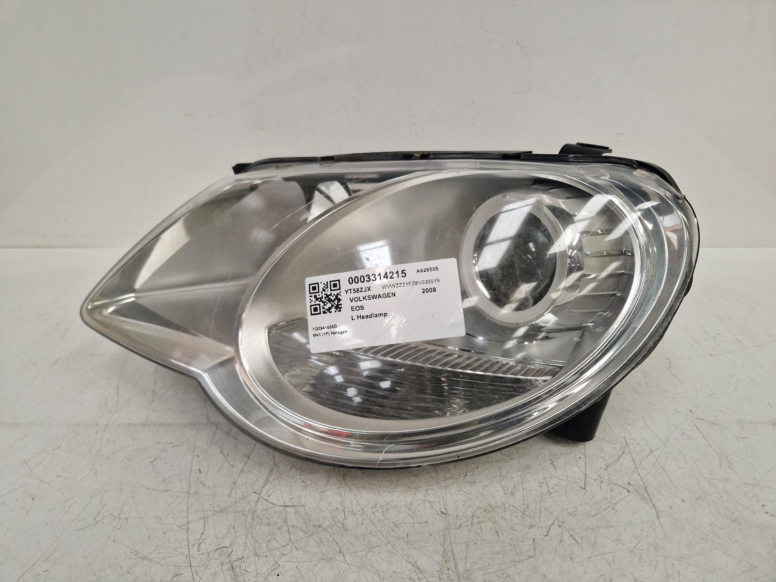 View Auto part L Headlamp Volkswagen Eos 2008