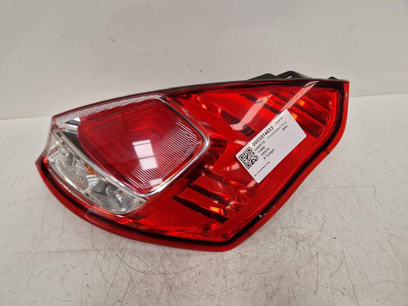View Auto part R Taillight Ford Fiesta 2013
