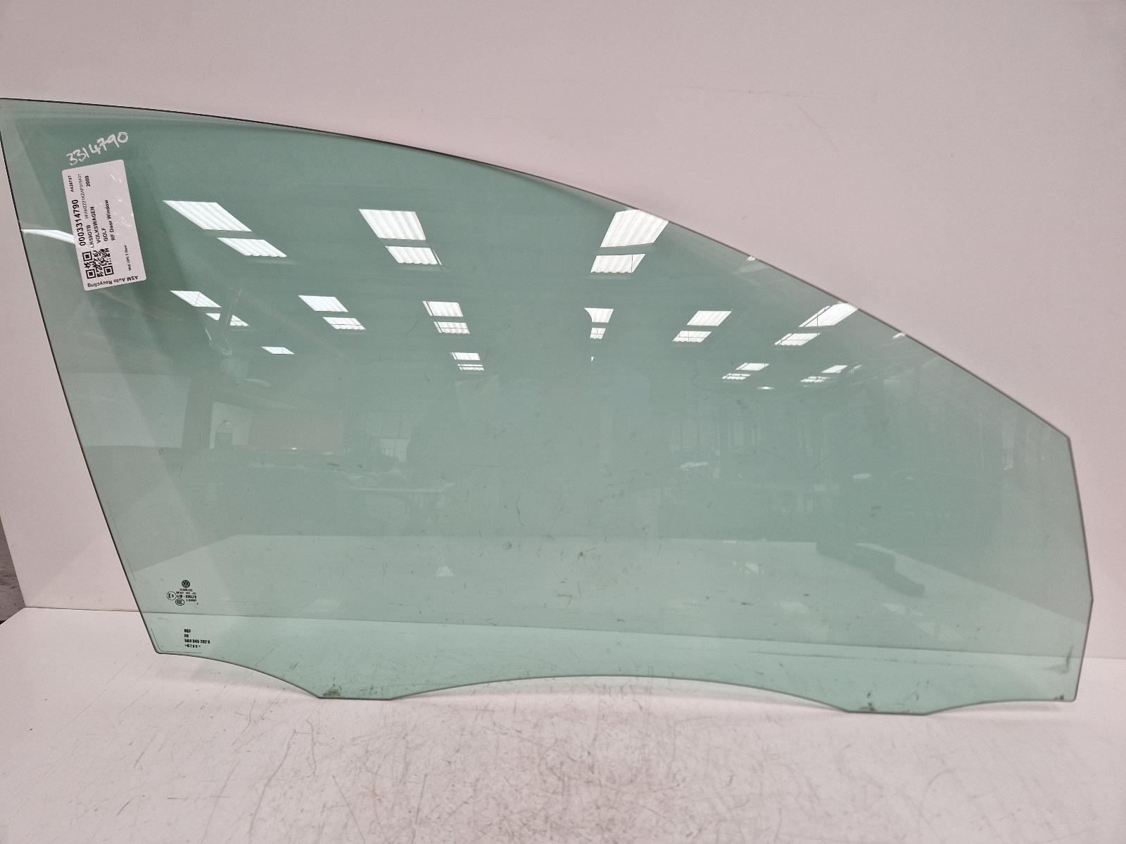 View Auto part RF Door Window Volkswagen Golf 2009