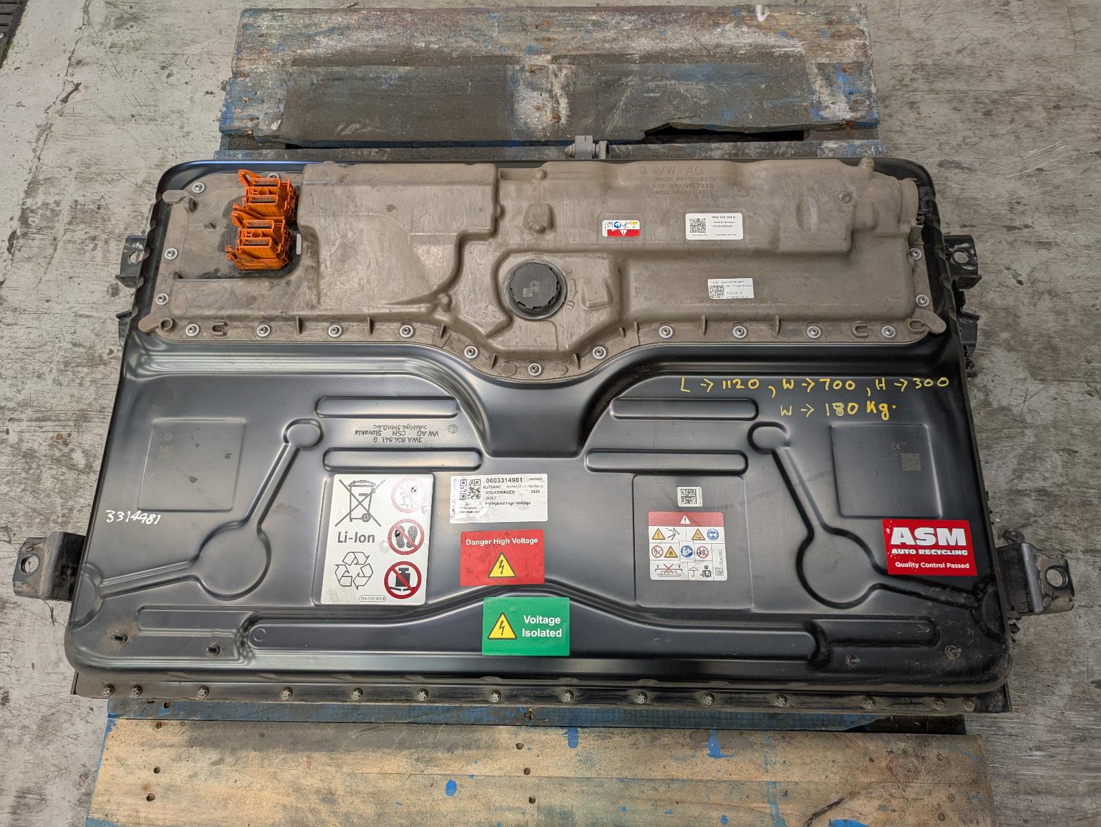 View Auto part Hybrid Battery Cell Volkswagen Golf 2025