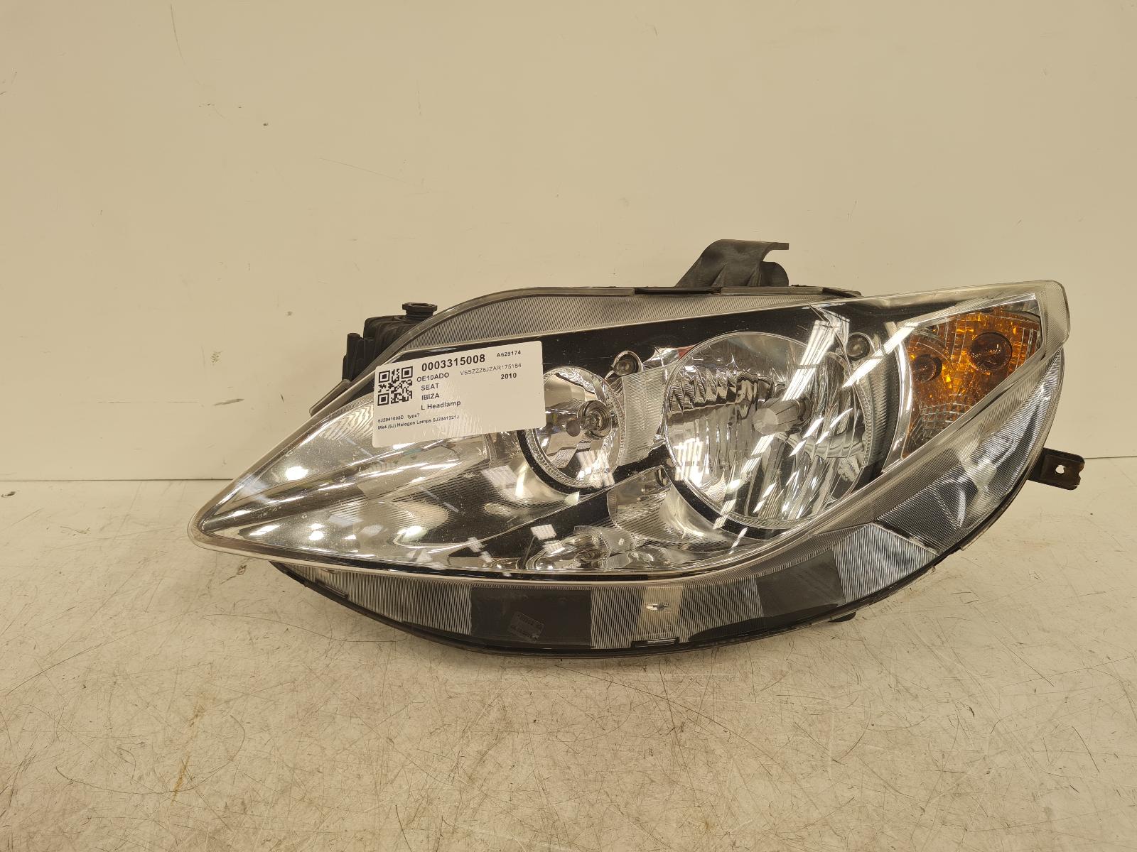 View Auto part L Headlamp Seat Ibiza 2010