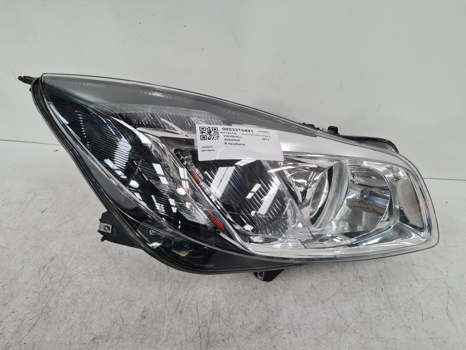 View Auto part R Headlamp Vauxhall Insignia 2013