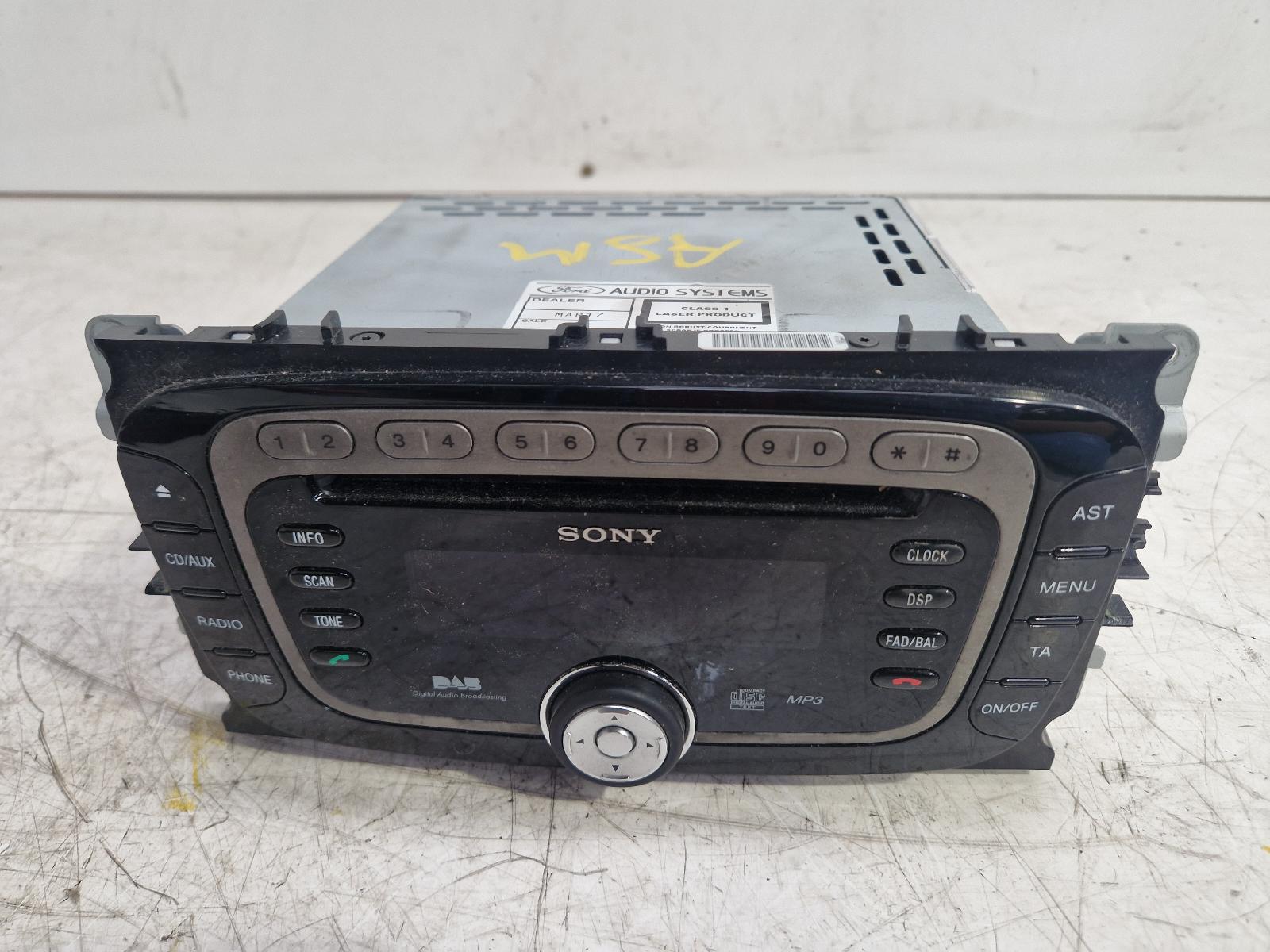 View Auto part A/V Equipment Ford S Max 2012