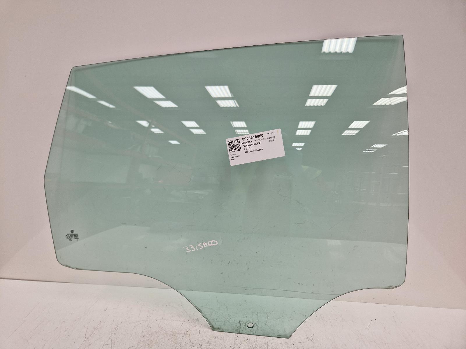 View Auto part RR Door Window Volkswagen Polo 2008