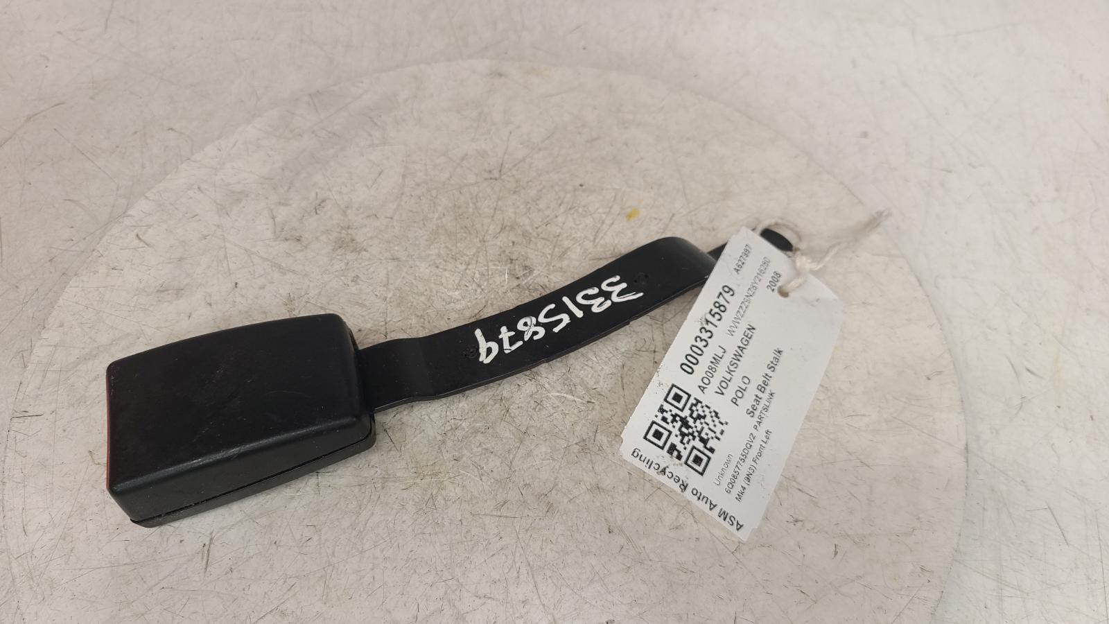 View Auto part Seat Belt Volkswagen Polo 2008
