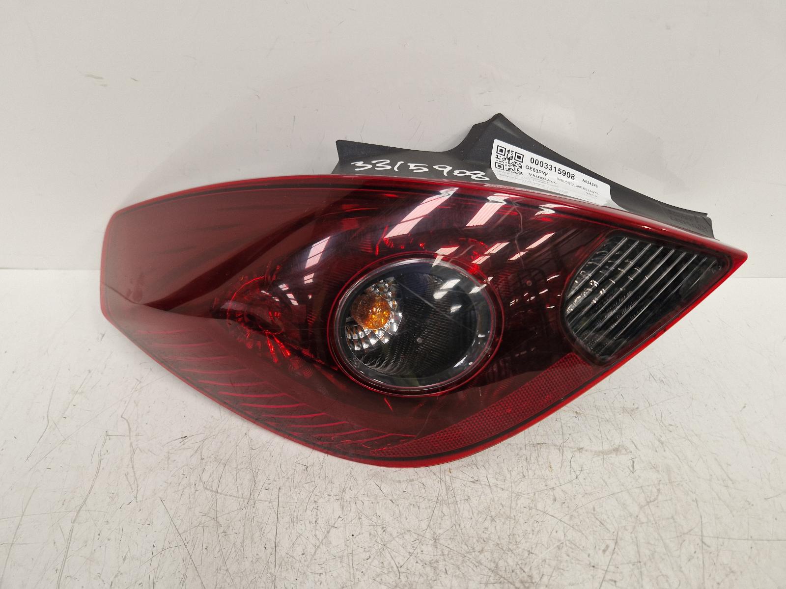 View Auto part L Taillight Vauxhall Corsa 2014