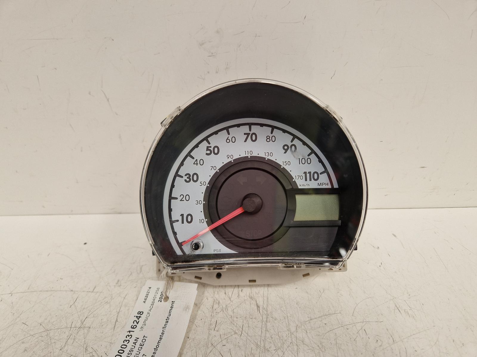 View Auto part Speedometer Peugeot 107 2009