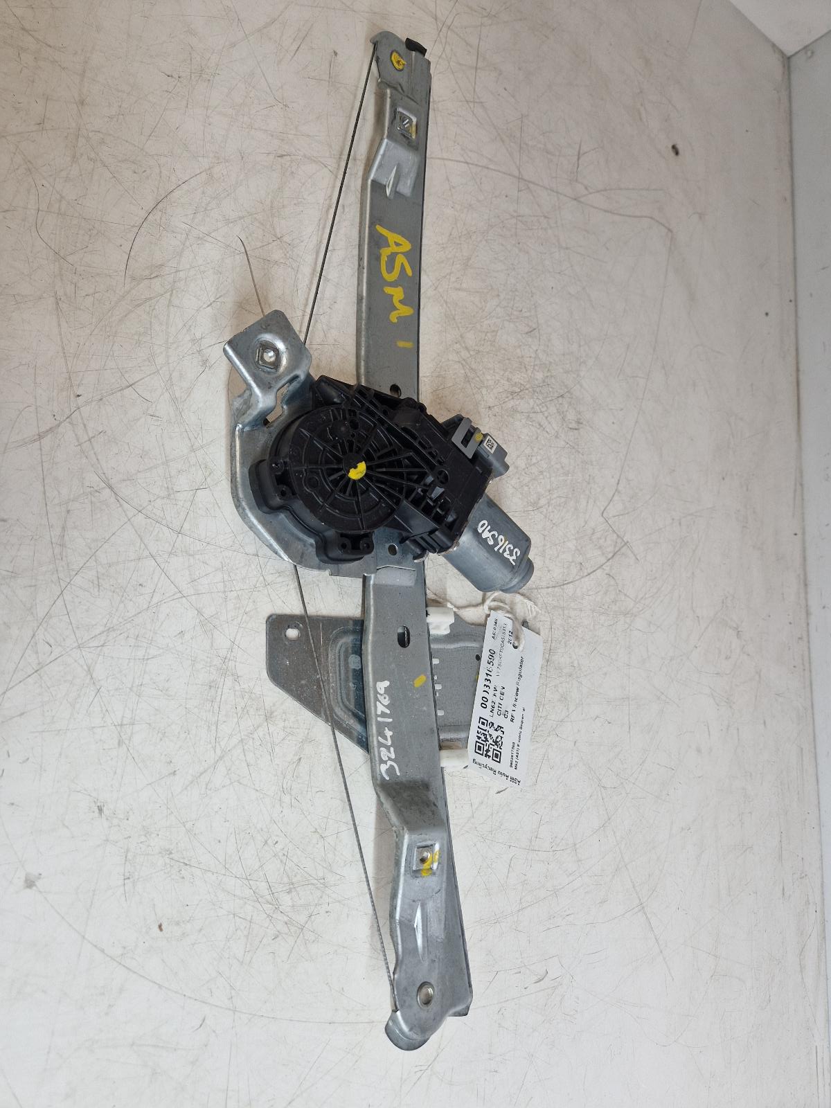 View Auto part RF Window Regulator Citroen C3 2012