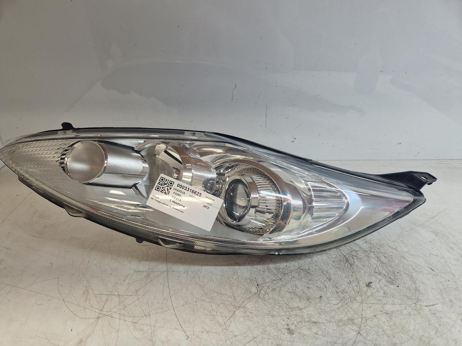 View Auto part L Headlamp Ford Fiesta 2012