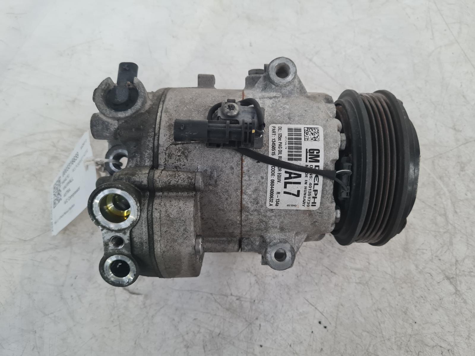 View Auto part Compressor Vauxhall Astra 2014