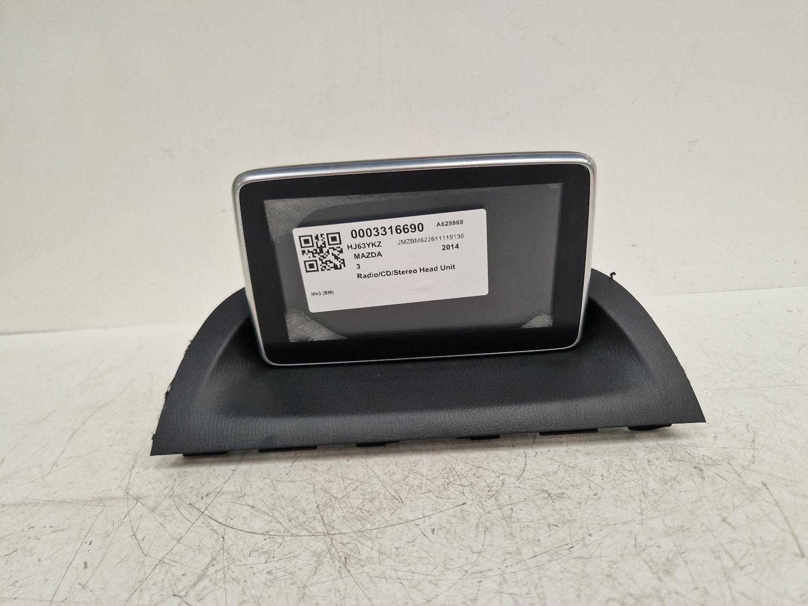 View Auto part A/V Equipment Mazda 3 2014