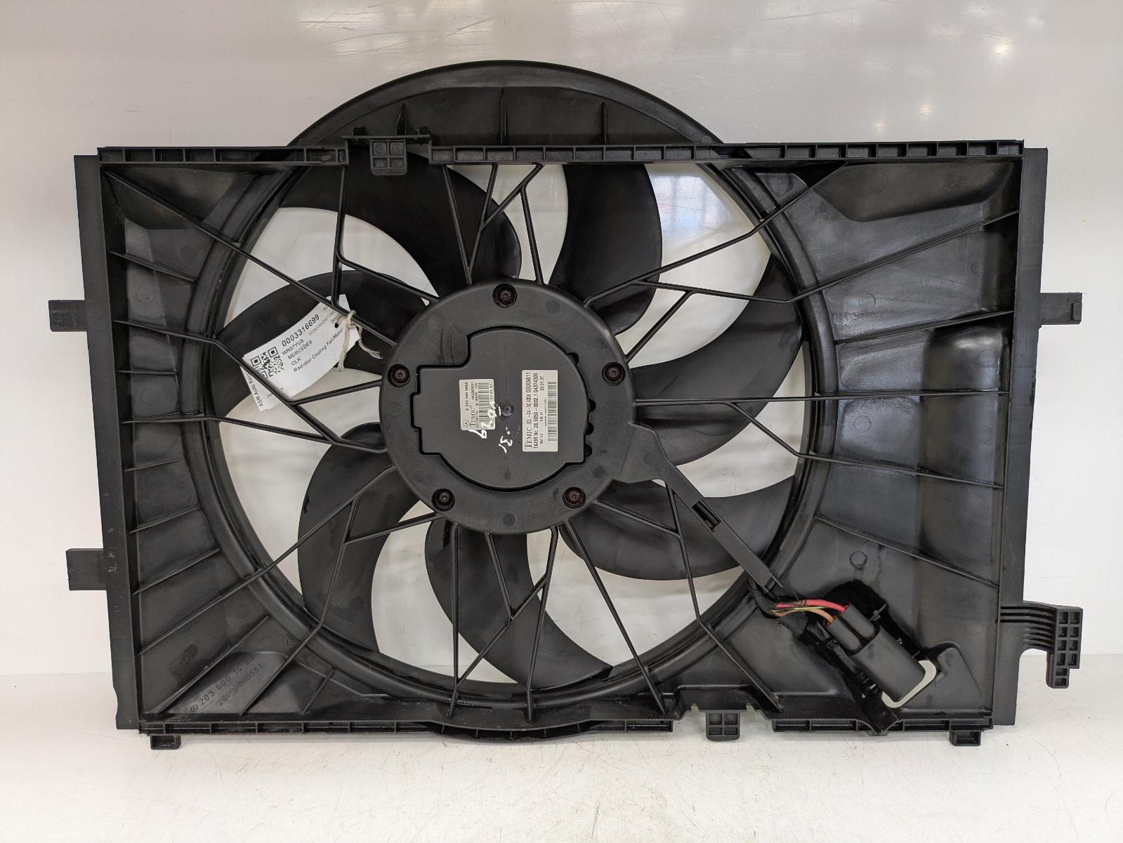 View Auto part Engine Cooling Motor Mercedes Clk 2007
