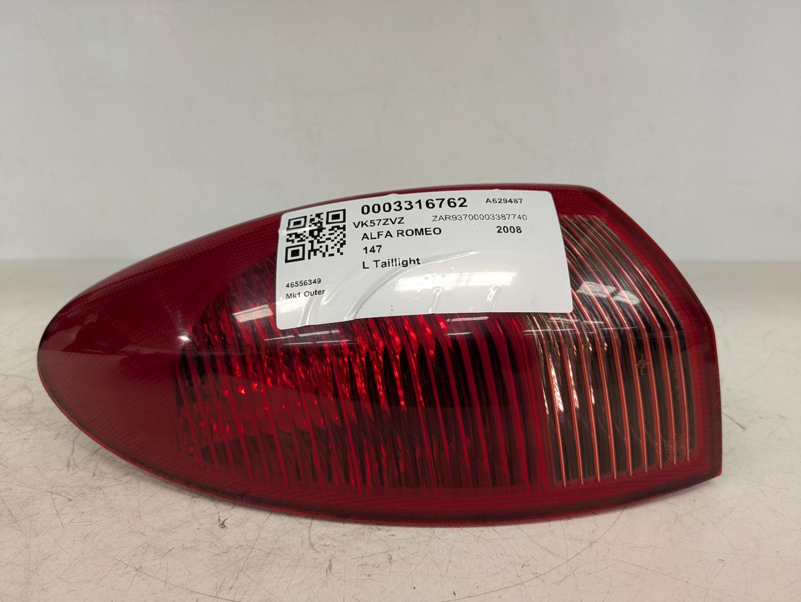 View Auto part L Taillight Alfa Romeo 147 2008