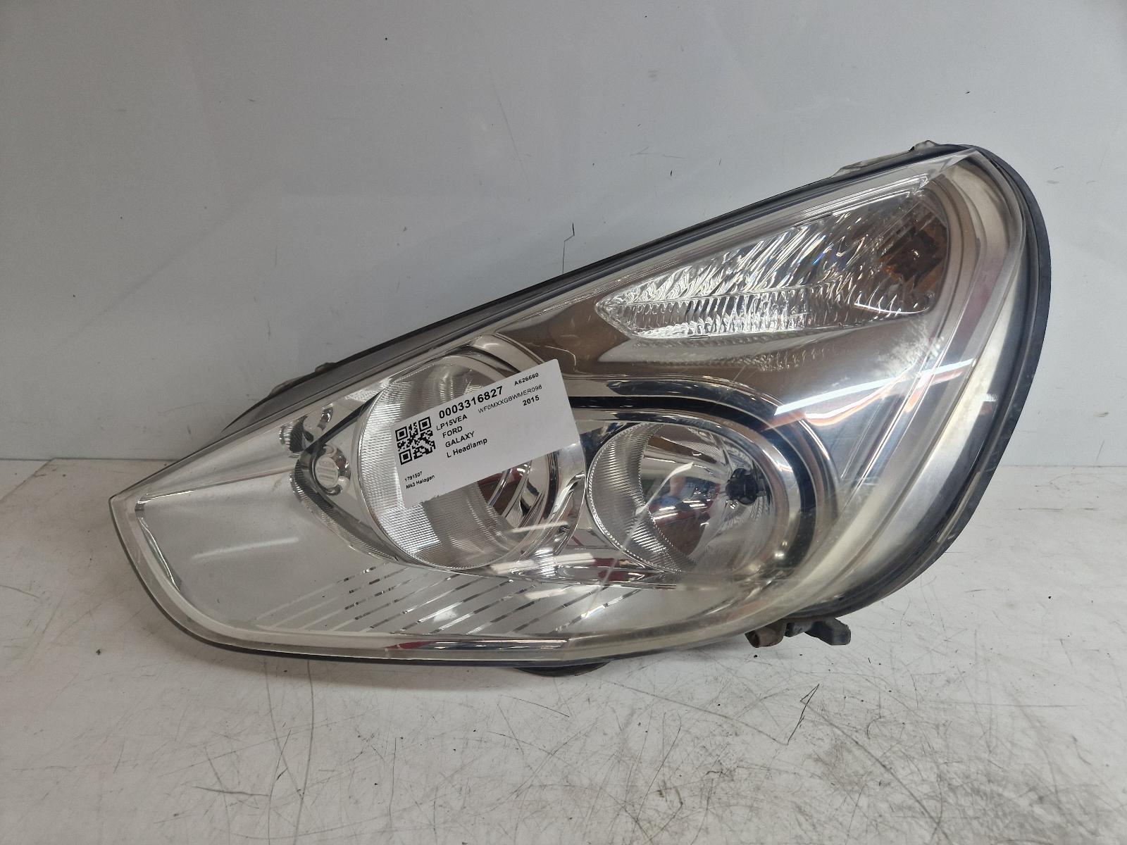 View Auto part L Headlamp Ford Galaxy 2015
