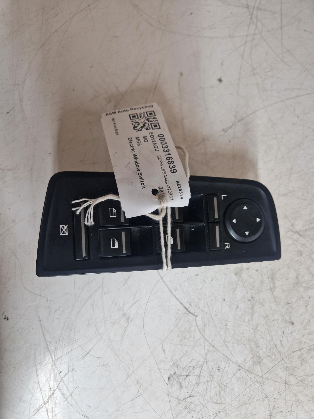 View Auto part Elect. Window Switch Mg Mg6 2012