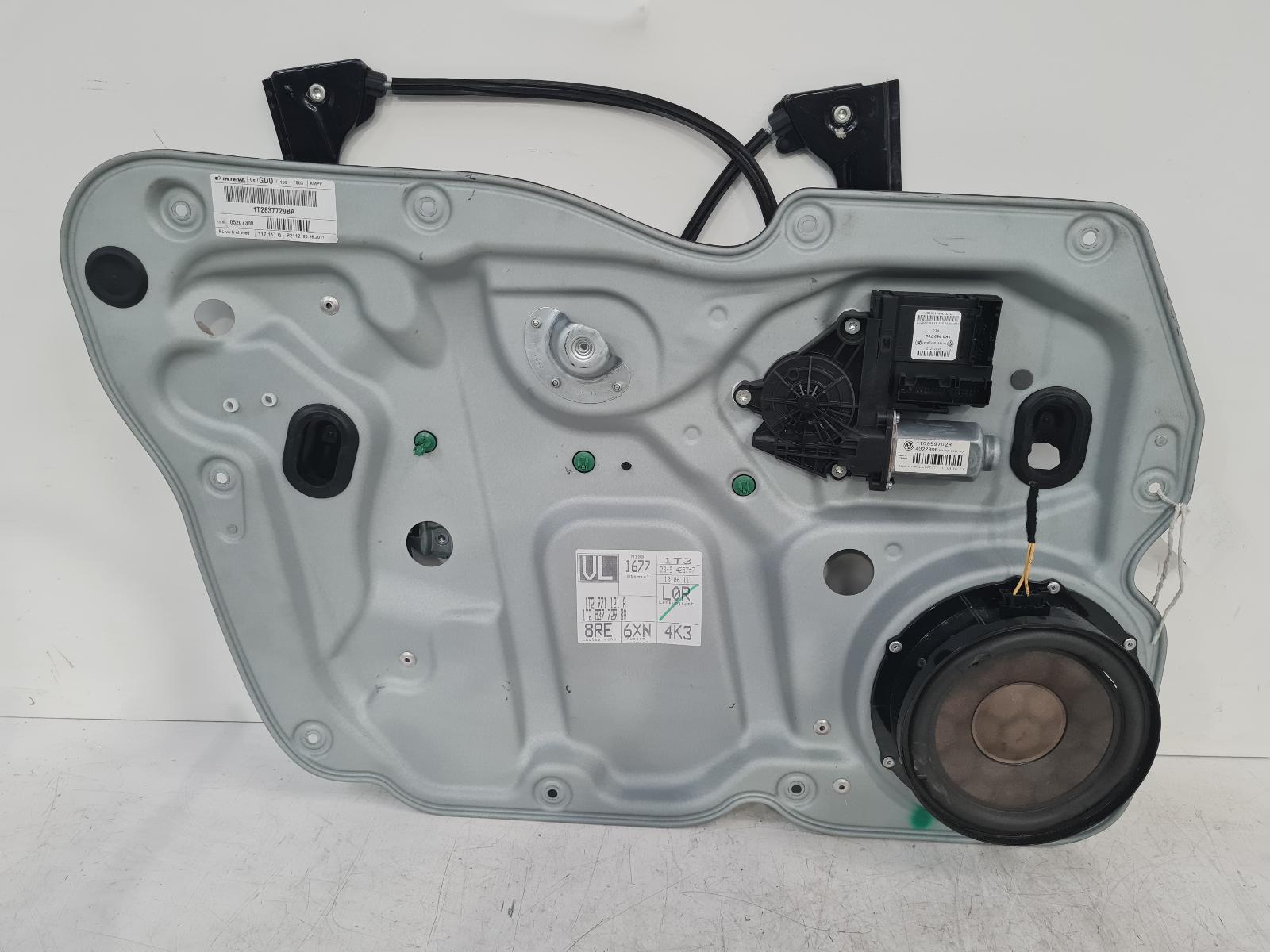 View Auto part LF Window Regulator Volkswagen Touran 2011