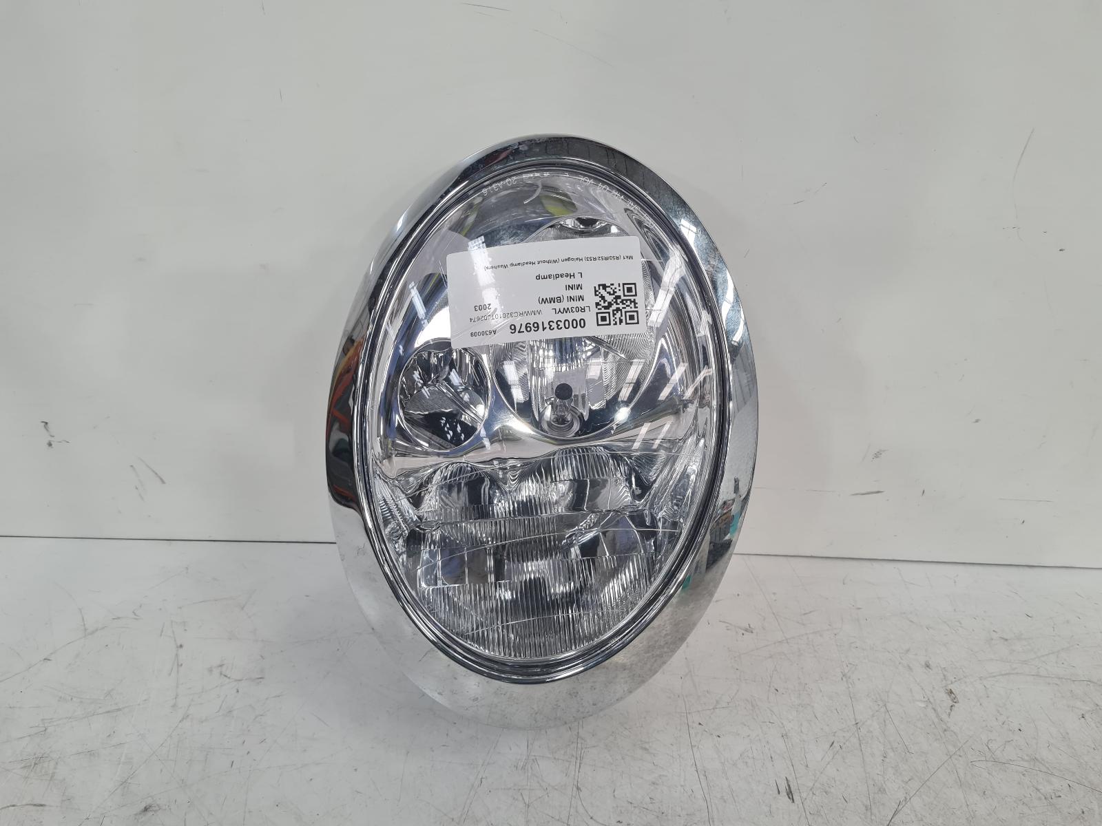 View Auto part L Headlamp Mini (bmw) Mini 2003