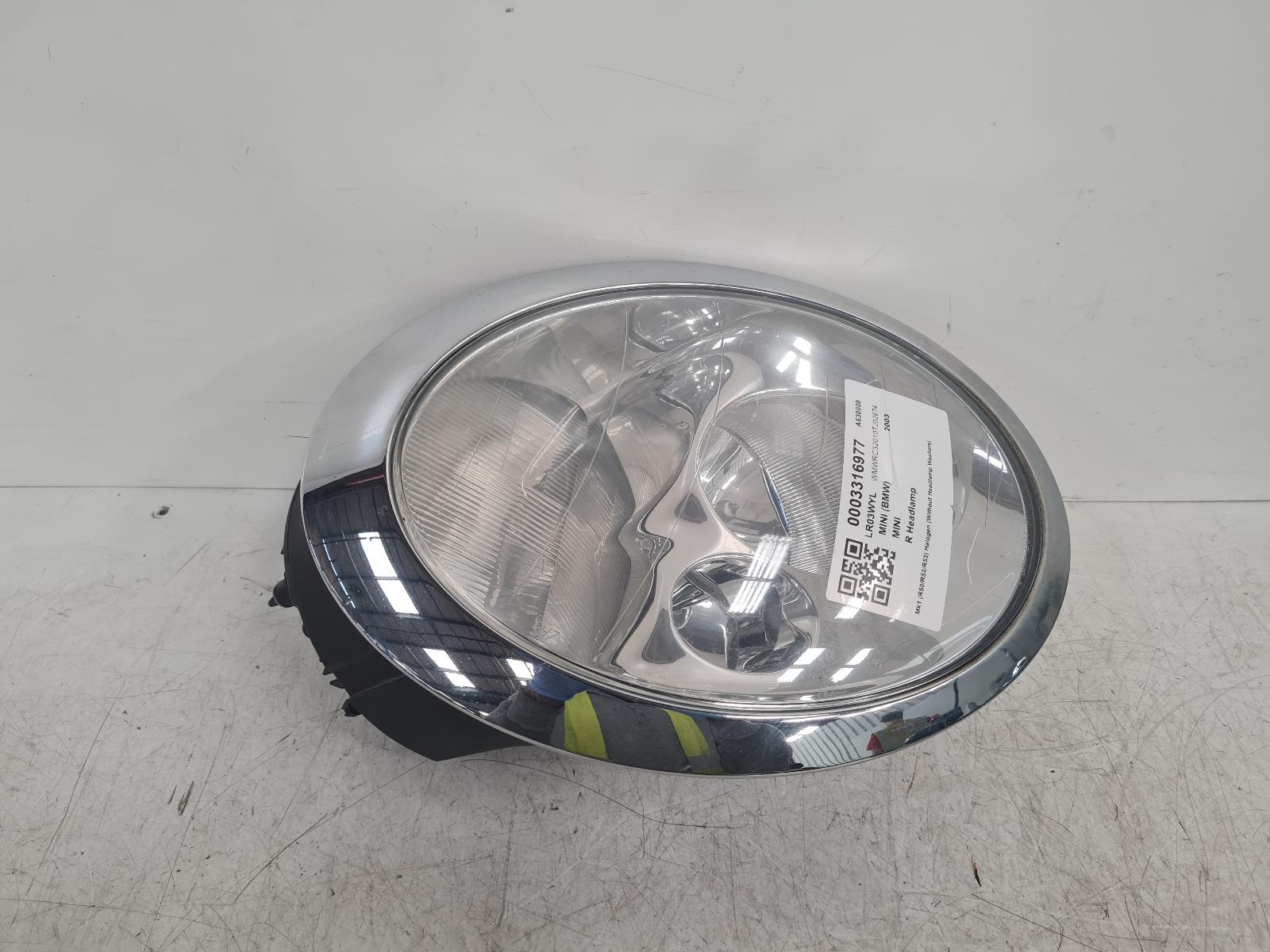 View Auto part R Headlamp Mini (bmw) Mini 2003