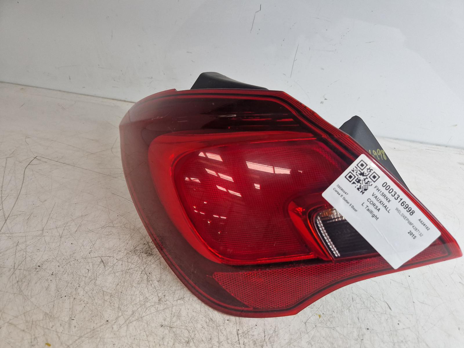 View Auto part L Taillight Vauxhall Corsa 2015
