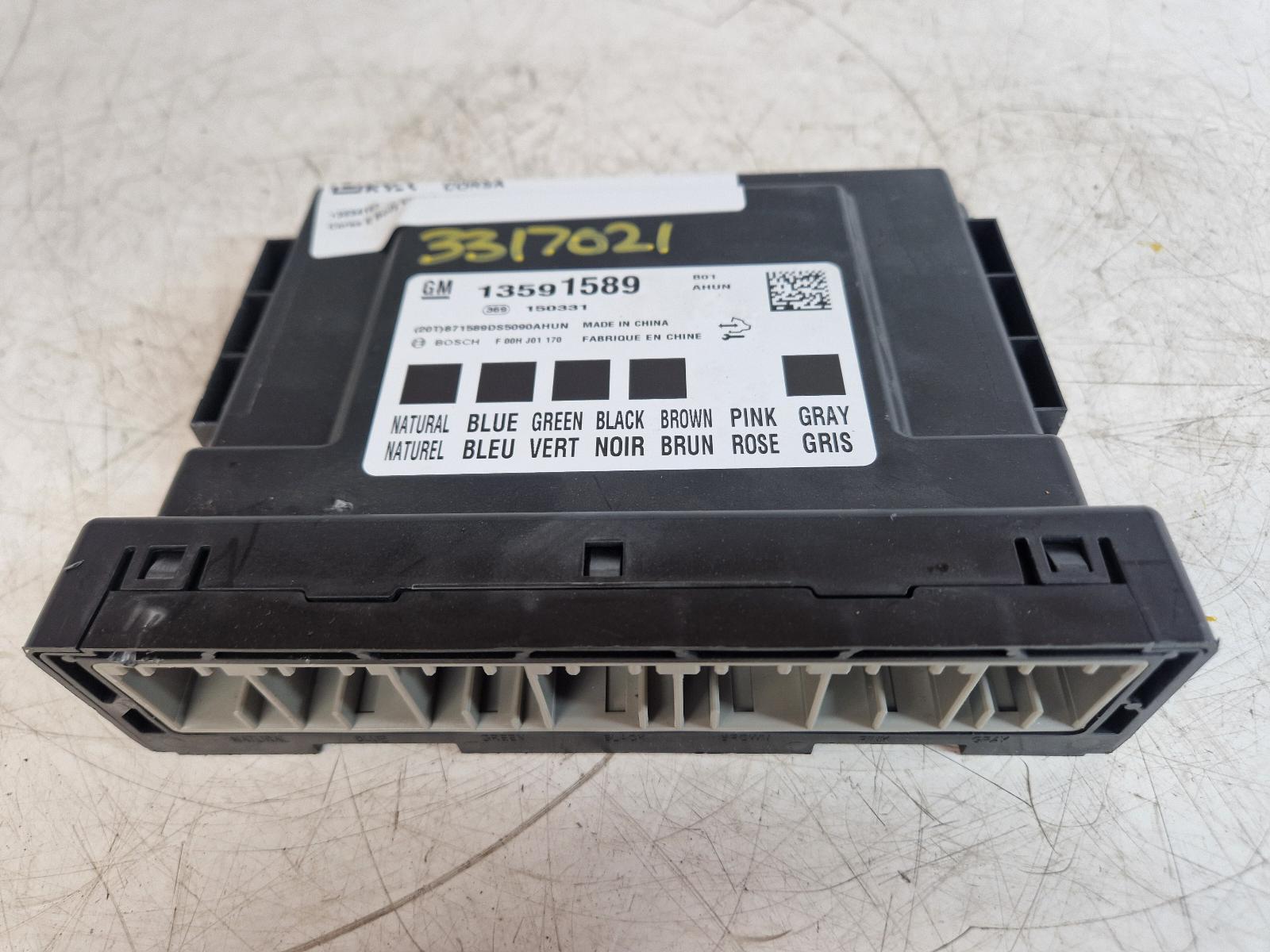 View Auto part ECU Vauxhall Corsa 2015