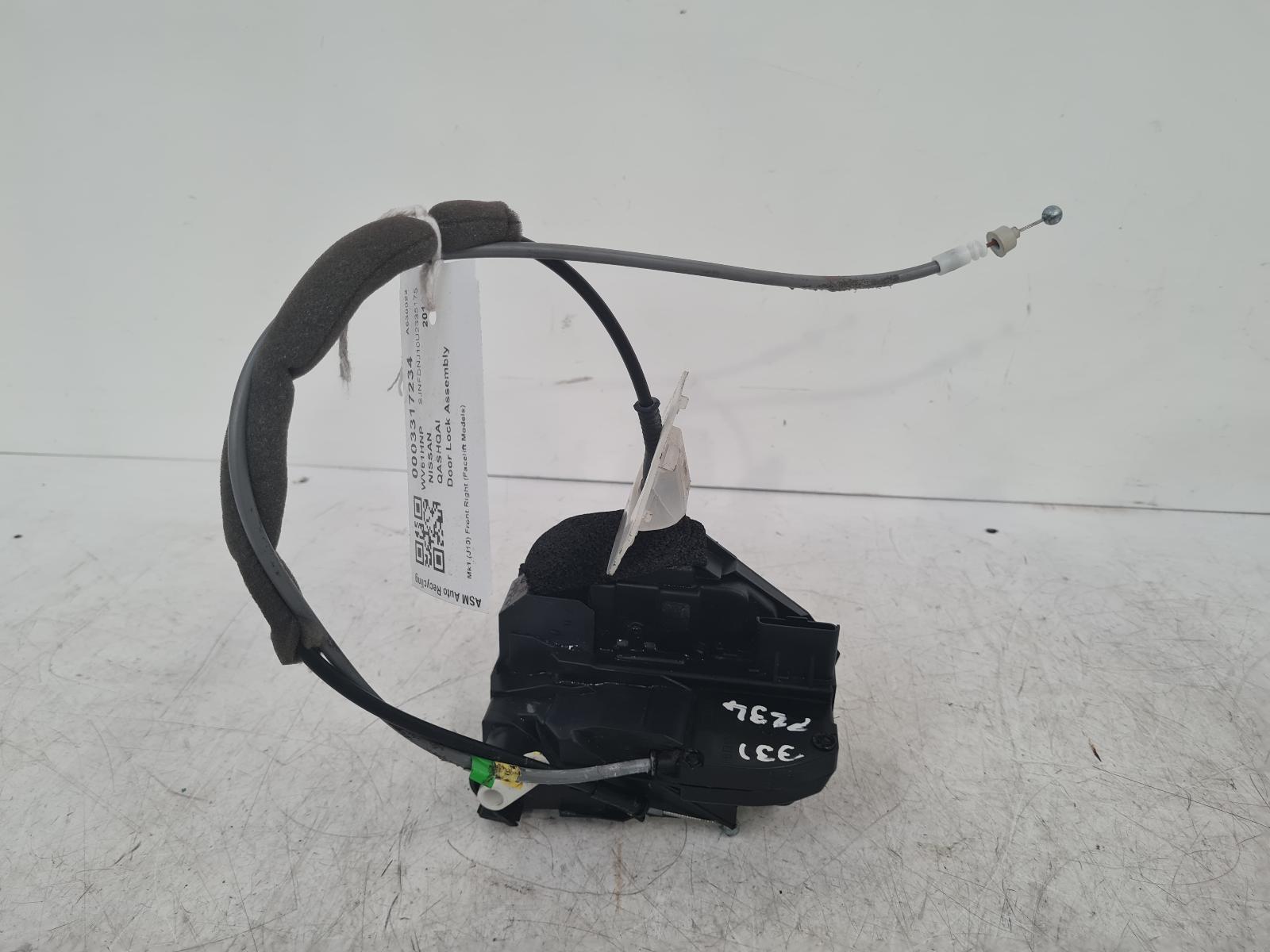 View Auto part Door Lock Assembly Nissan Qashqai 2011