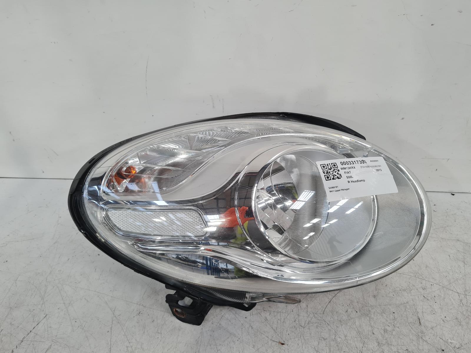 View Auto part R Headlamp Fiat 500l 2013