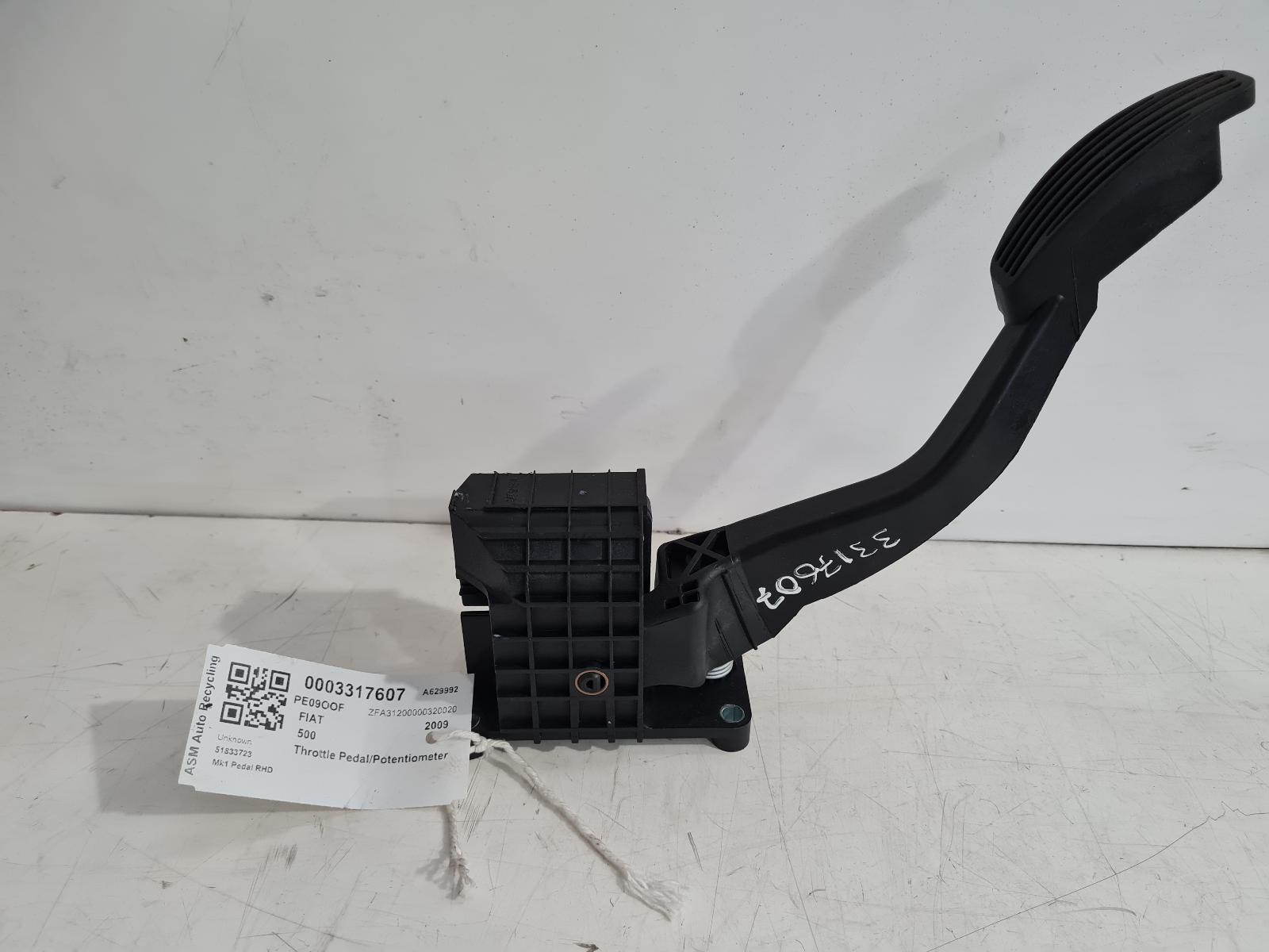 View Auto part Pedal Potentiometer Fiat 500 2009