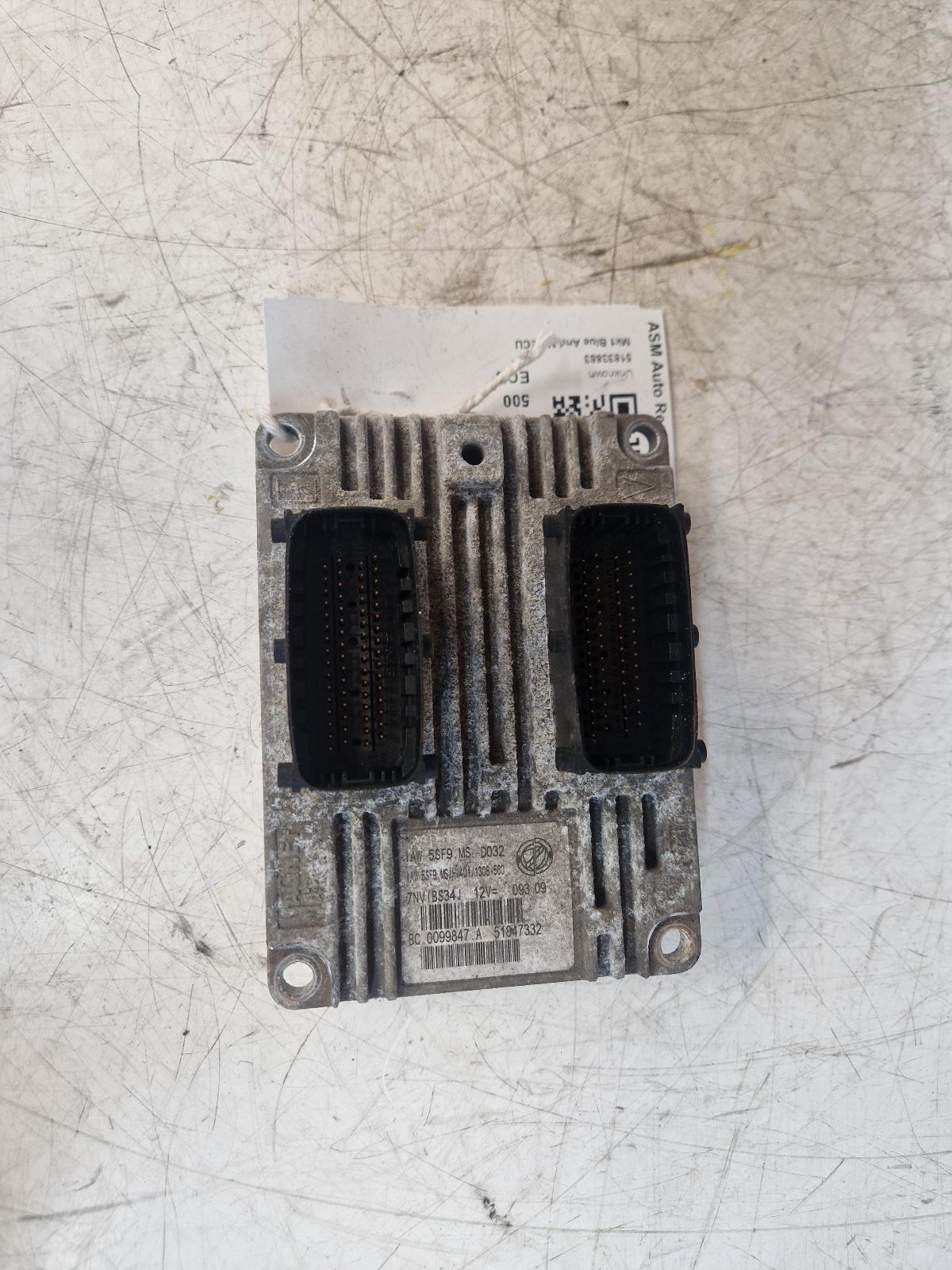View Auto part ECU Fiat 500 2009