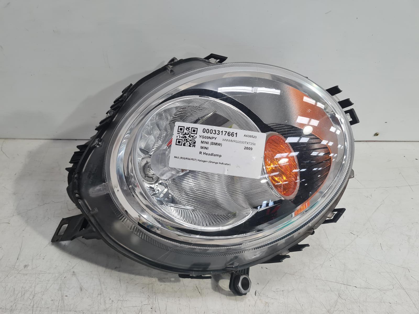 View Auto part R Headlamp Mini (bmw) Mini 2009