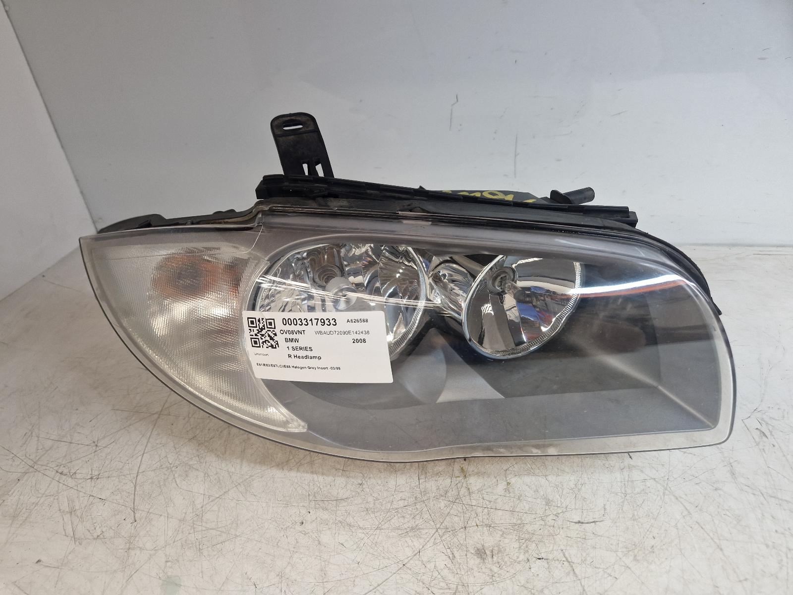 View Auto part R Headlamp Bmw 1 Series 2008
