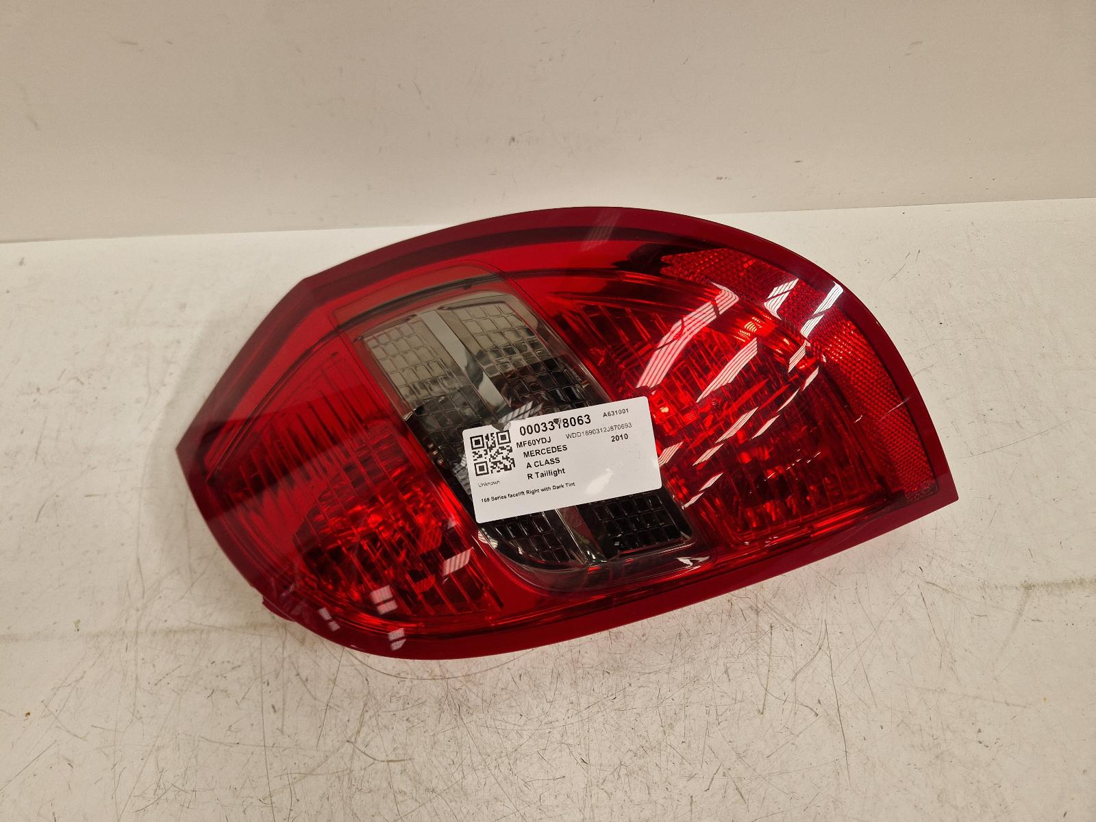 View Auto part R Taillight Mercedes A Class 2010