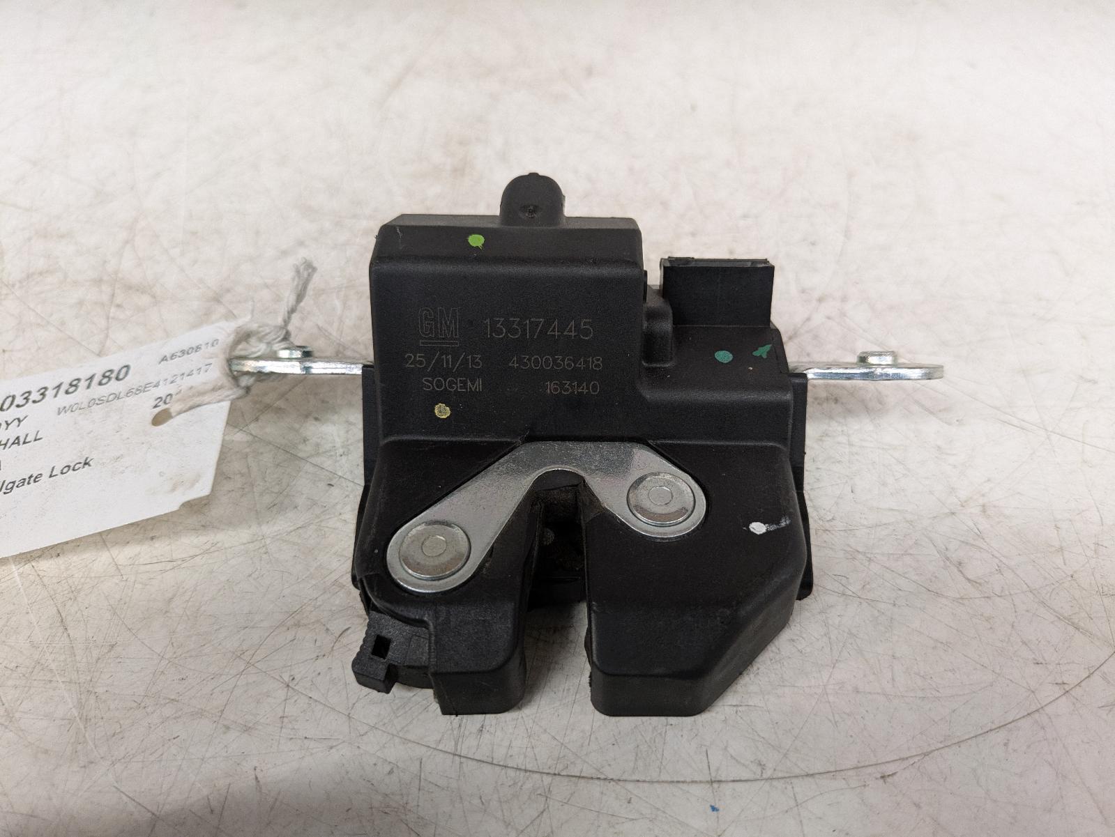 View Auto part Bootlid/Tailgate Lock Vauxhall Corsa 2014