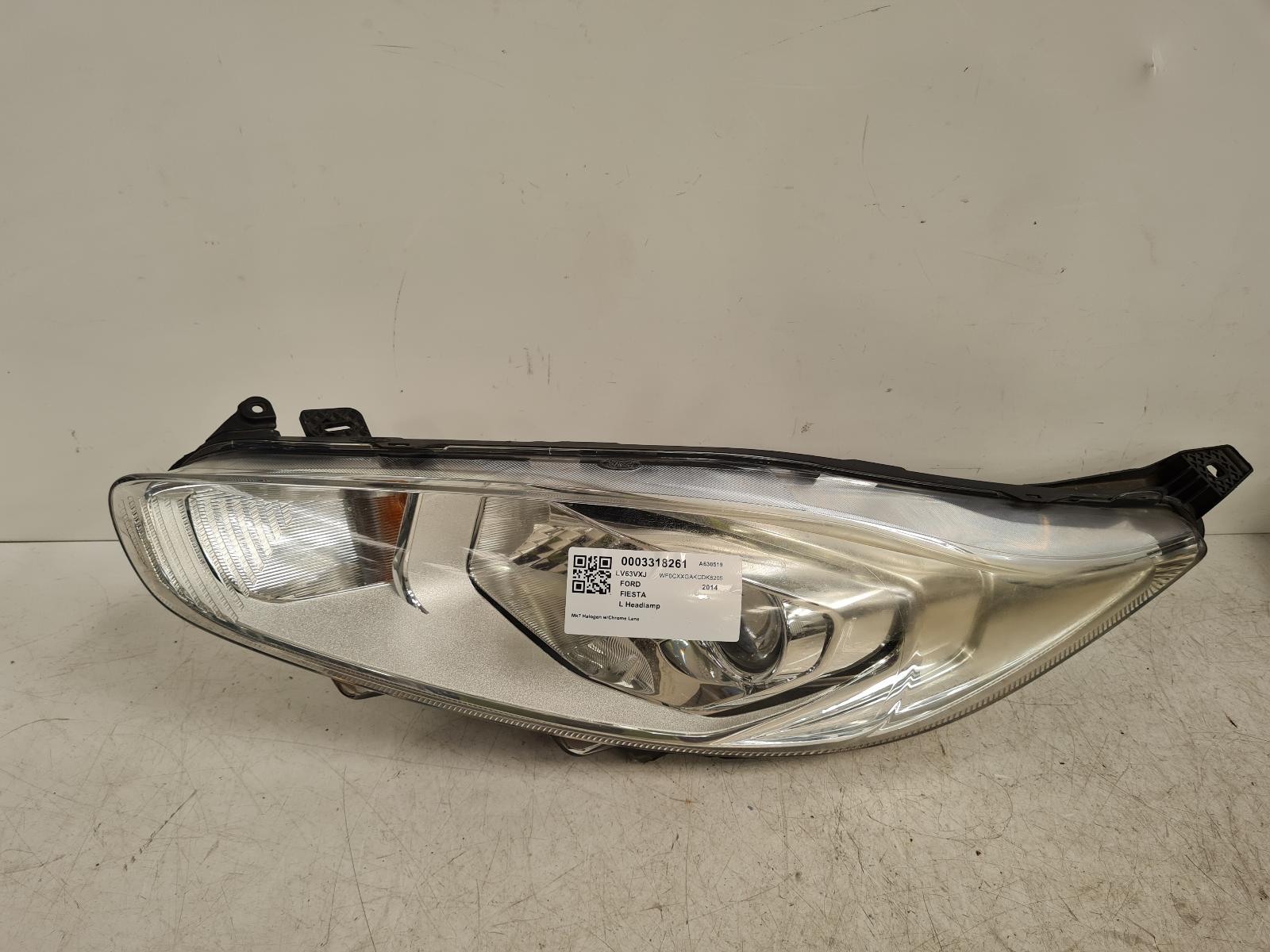 View Auto part L Headlamp Ford Fiesta 2014
