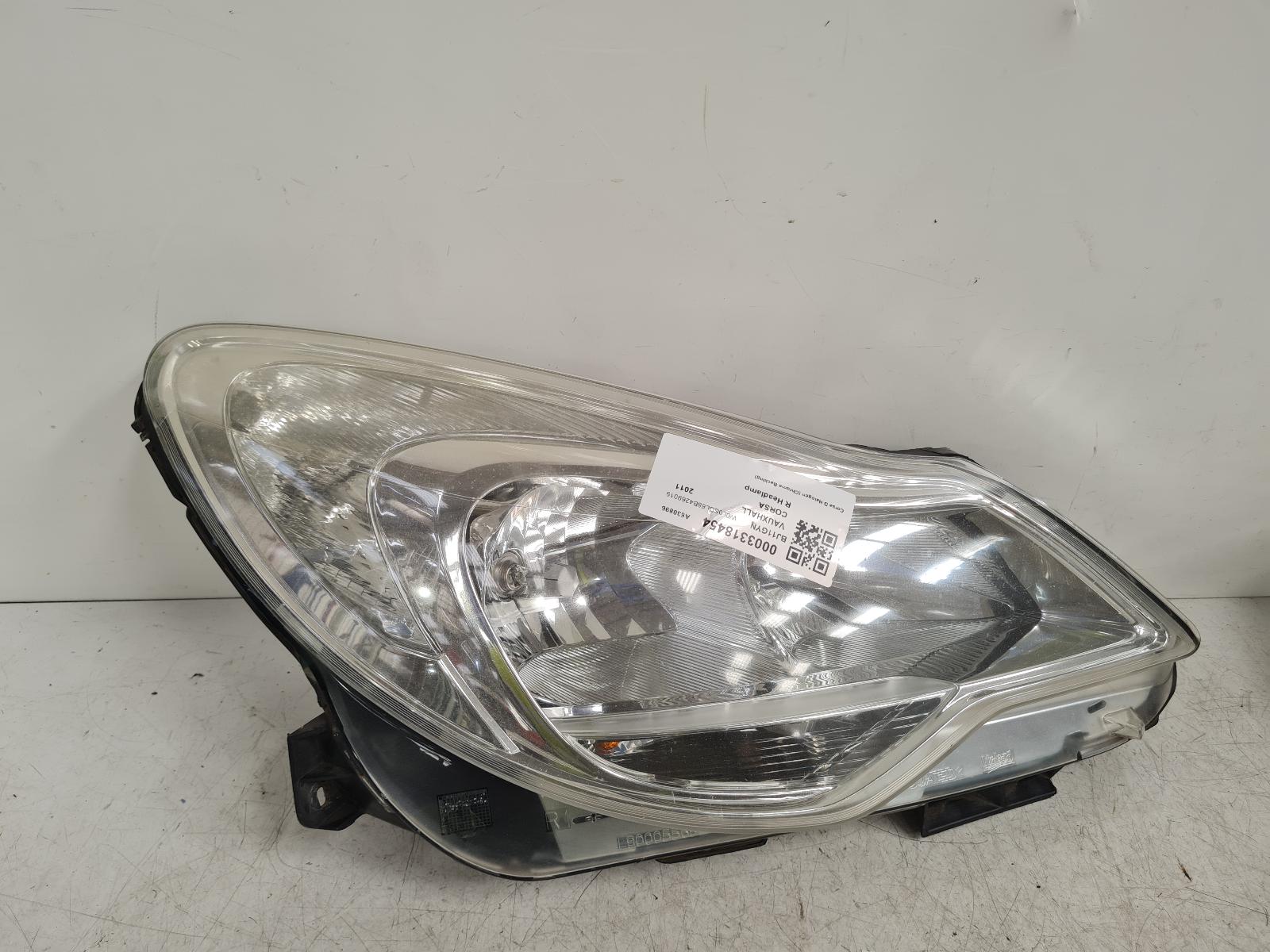 View Auto part R Headlamp Vauxhall Corsa 2011