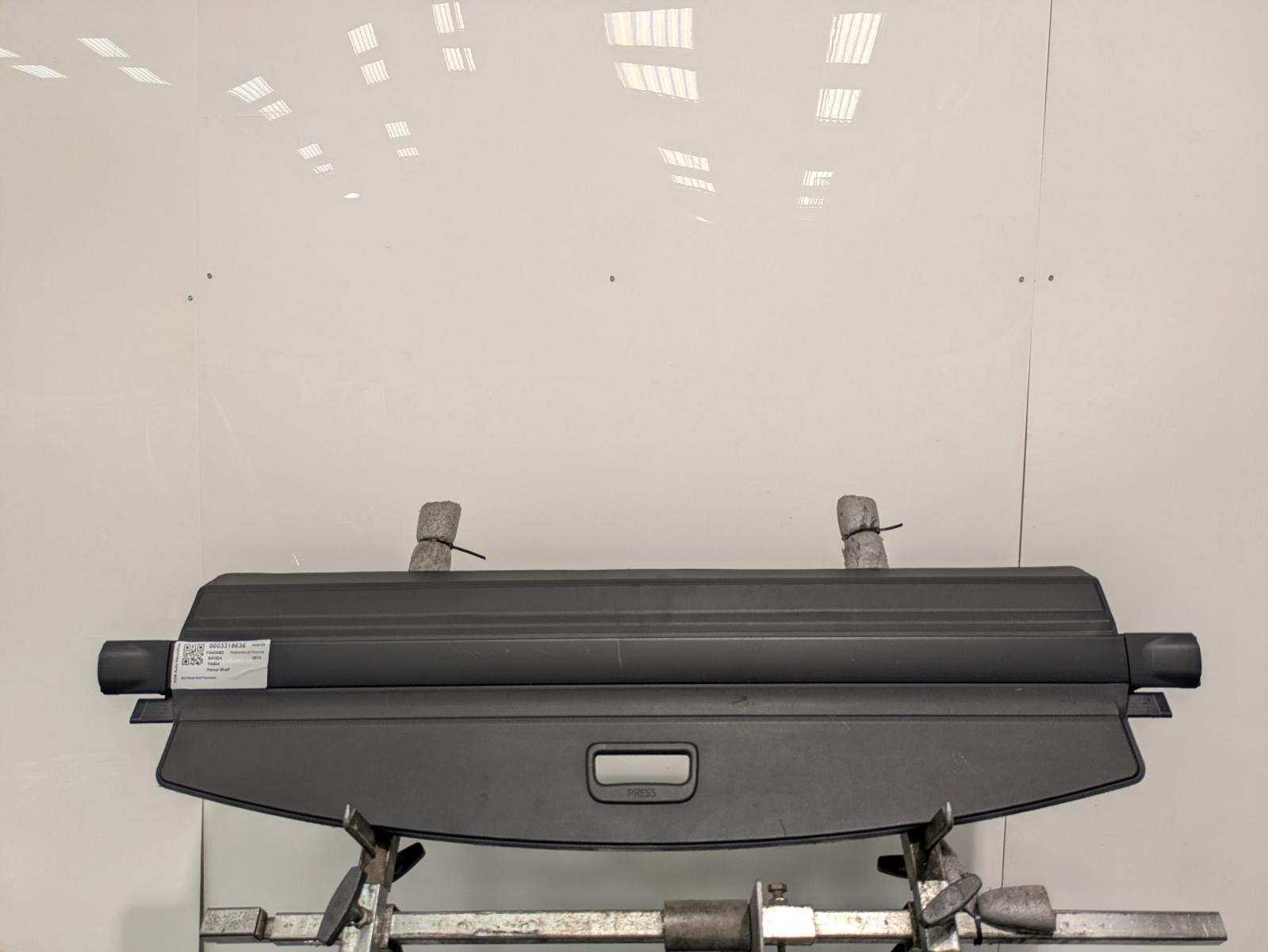 View Auto part Parcel Shelf Skoda Fabia 2015
