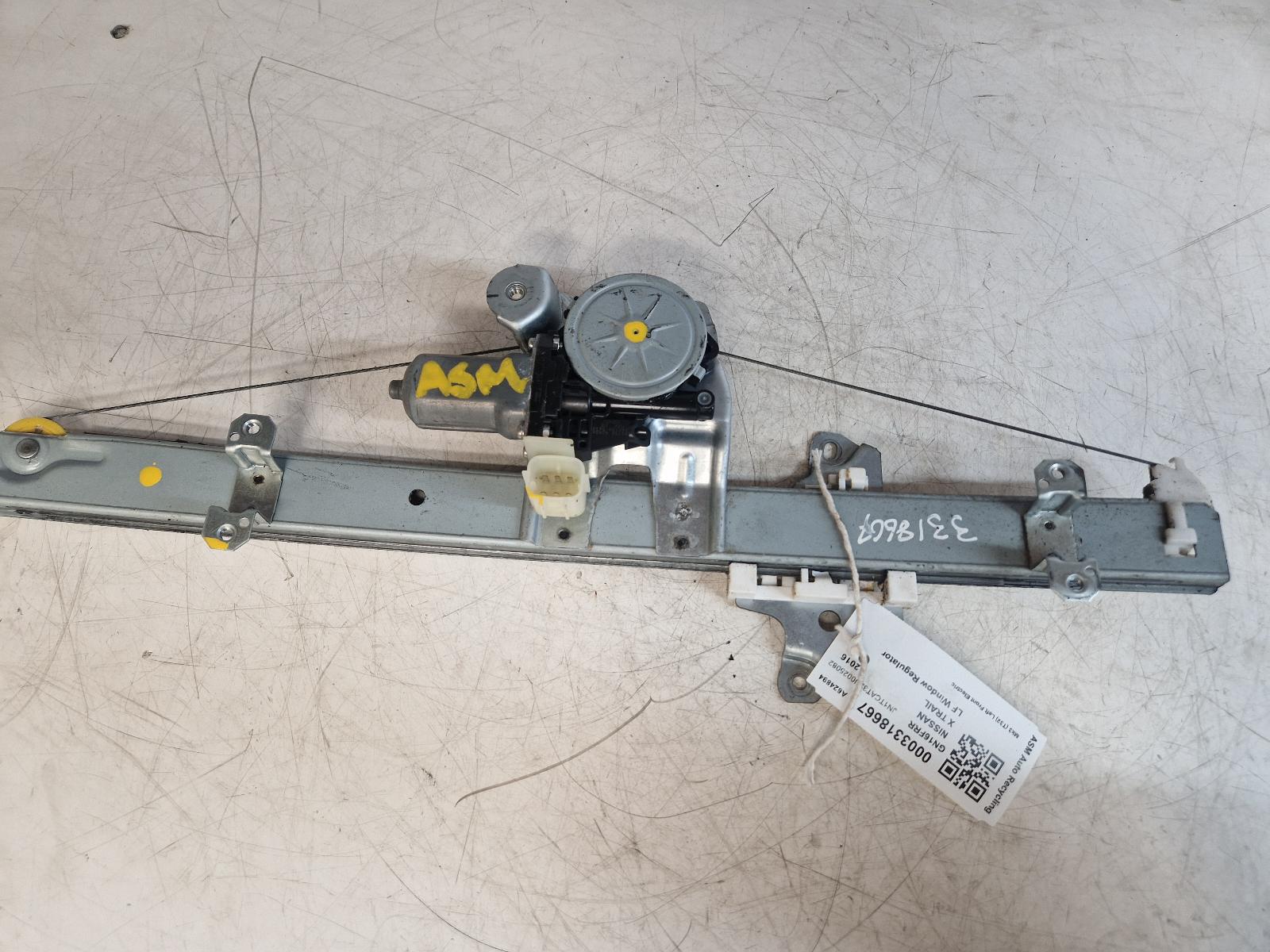 View Auto part LF Window Regulator Nissan X Trail 2016