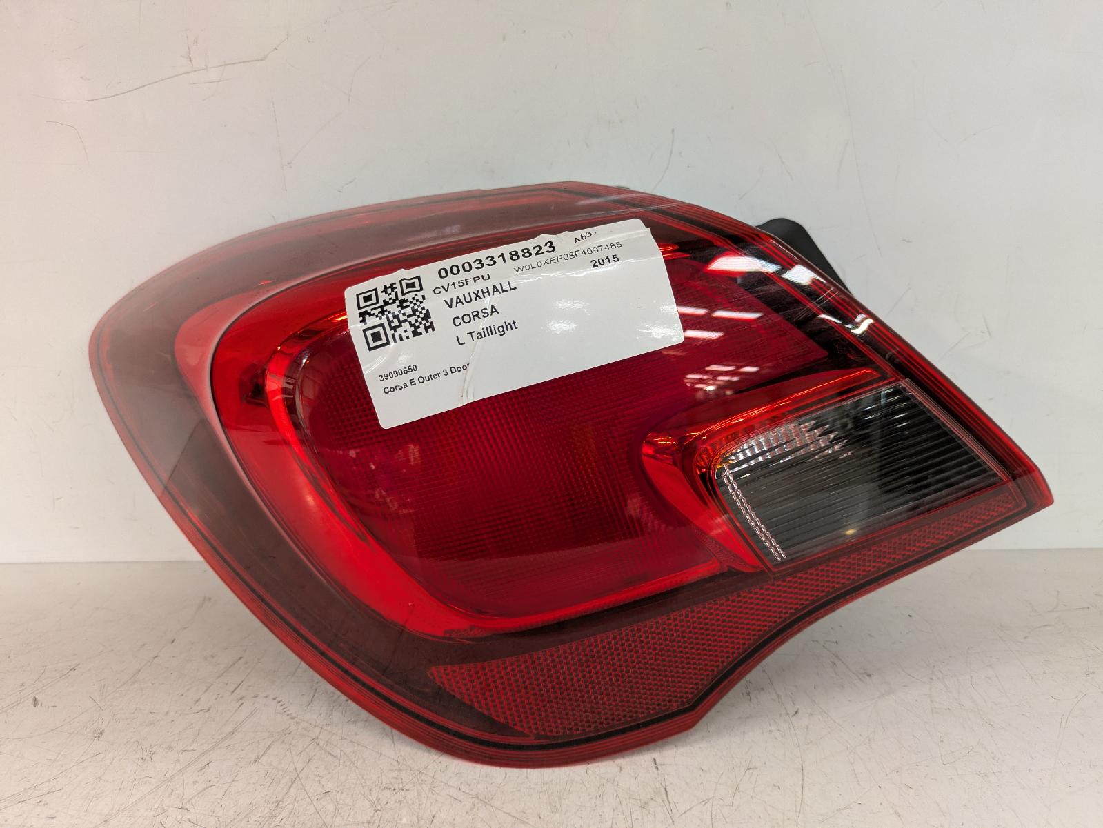 View Auto part L Taillight Vauxhall Corsa 2015