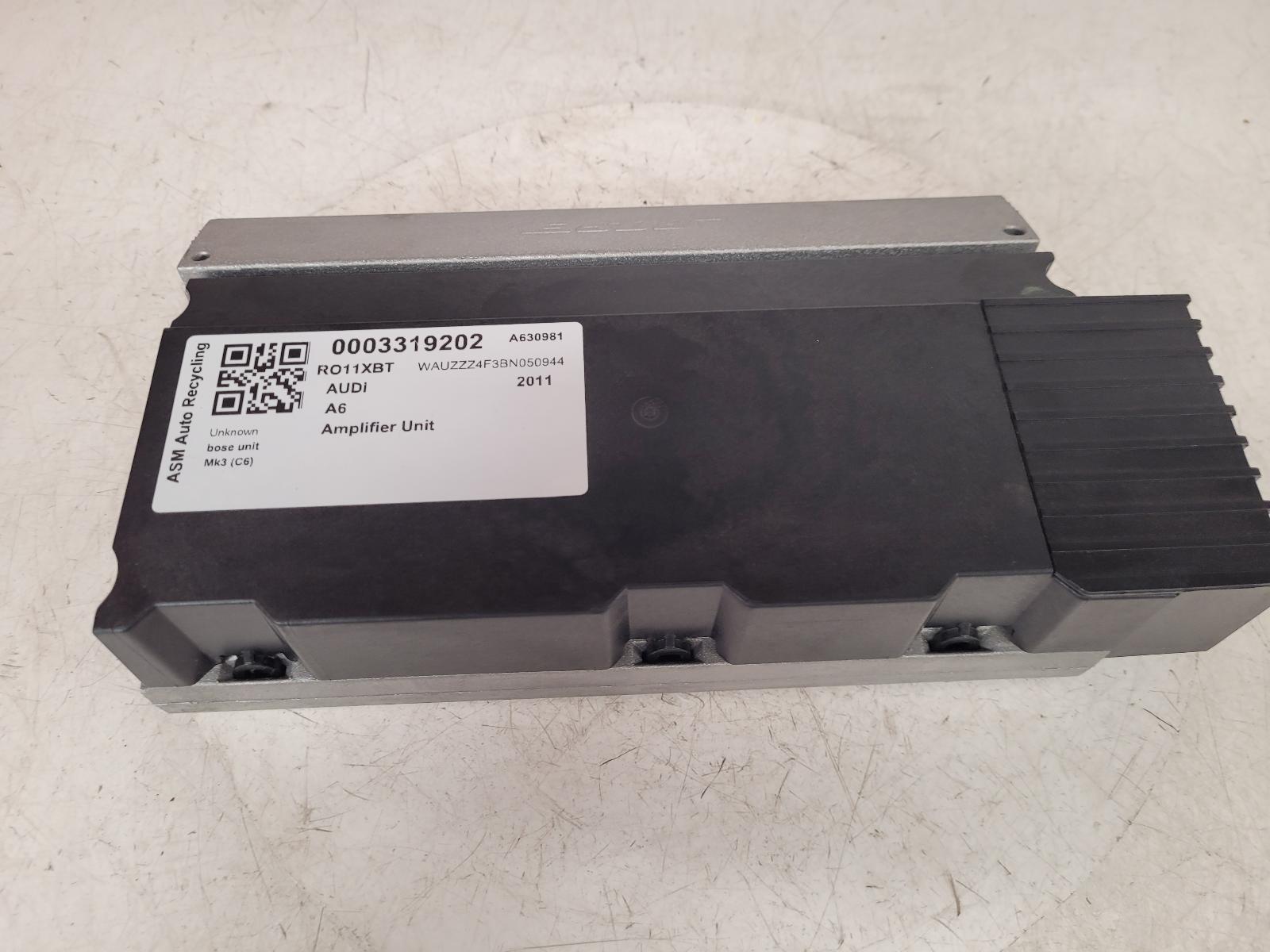 View Auto part Amplifier Unit Audi A6 2011