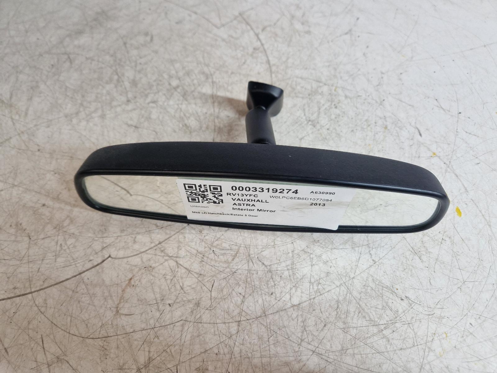 View Auto part Interior Mirror Vauxhall Astra 2013