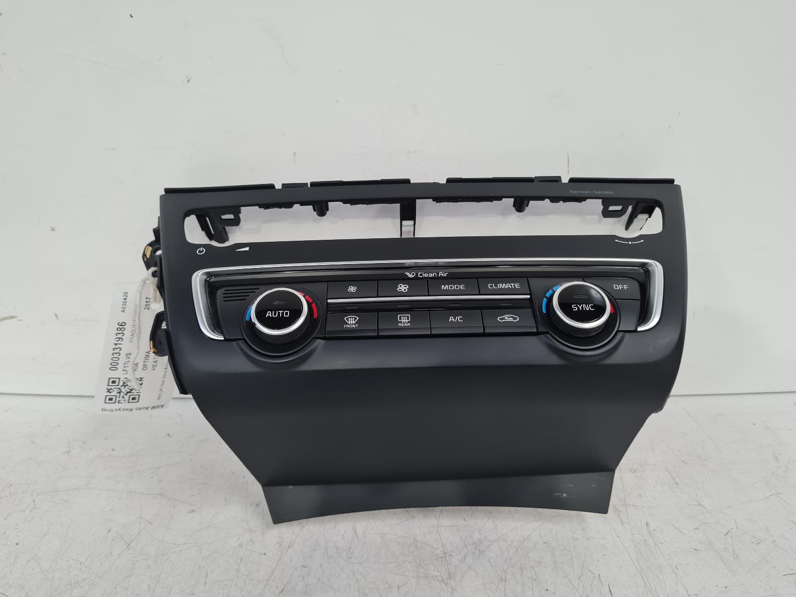 View Auto part Heater/AC Controller Kia Optima 2017