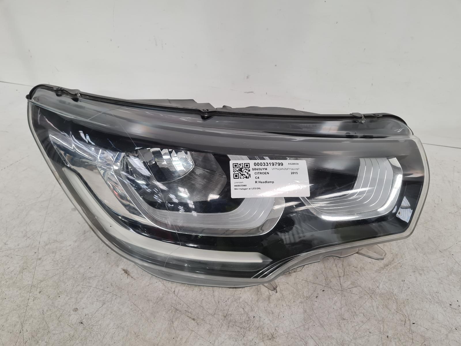 View Auto part R Headlamp Citroen C4 2015