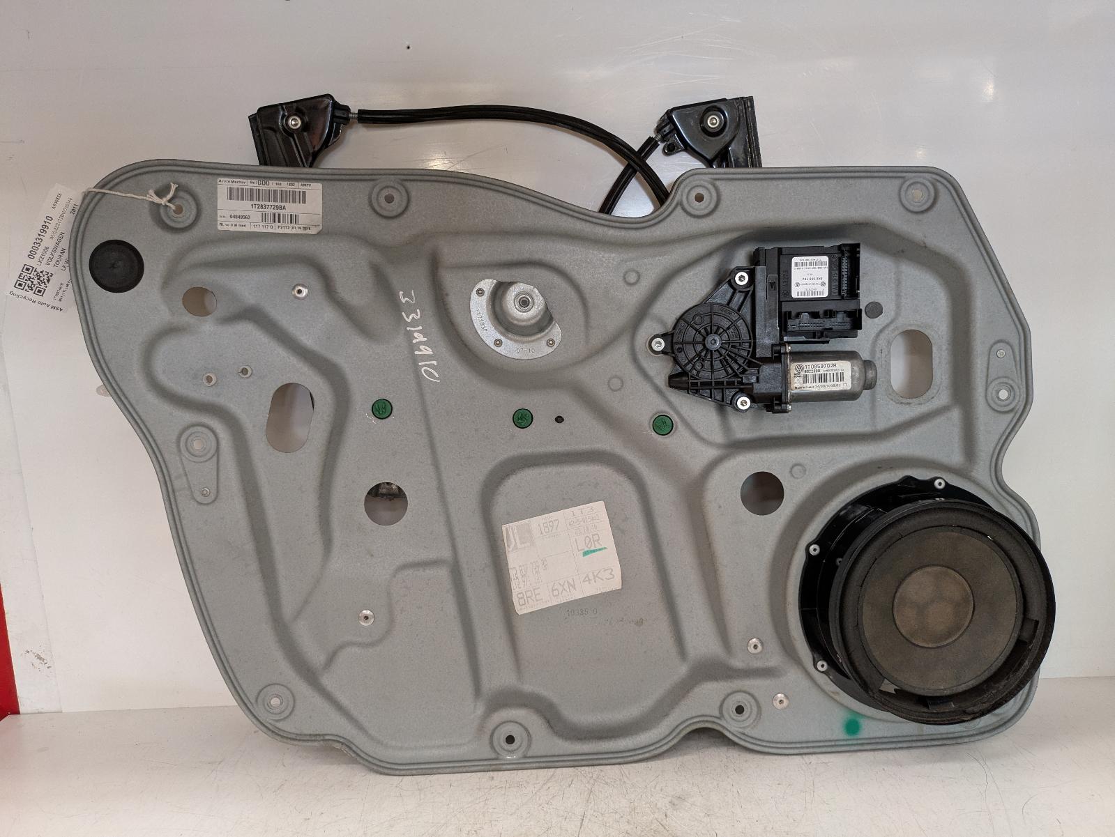 View Auto part LF Window Regulator Volkswagen Touran 2011