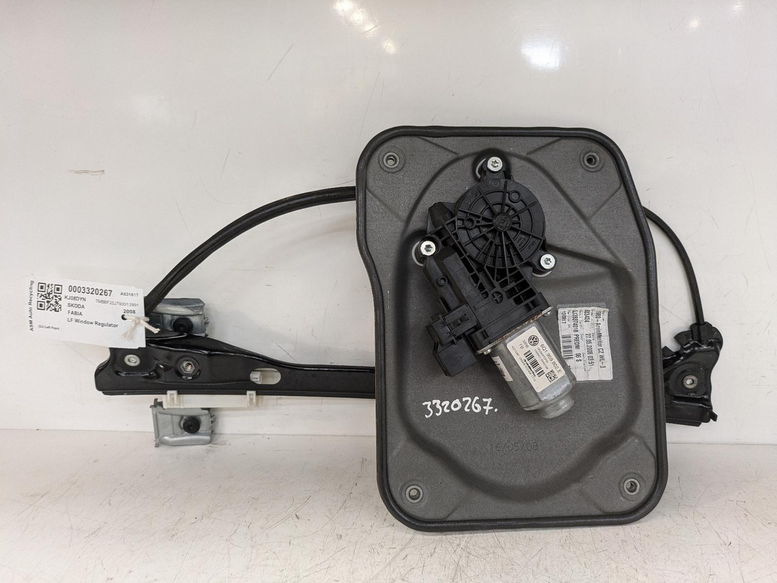View Auto part LF Window Regulator Skoda Fabia 2008
