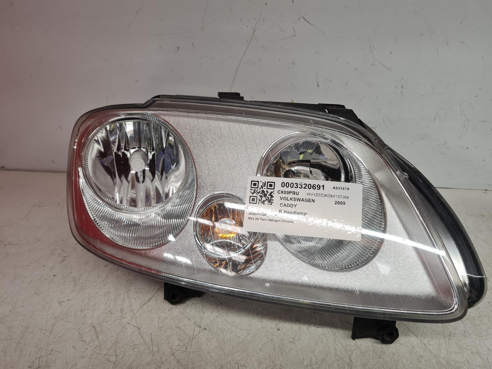 View Auto part R Headlamp Volkswagen Caddy 2009