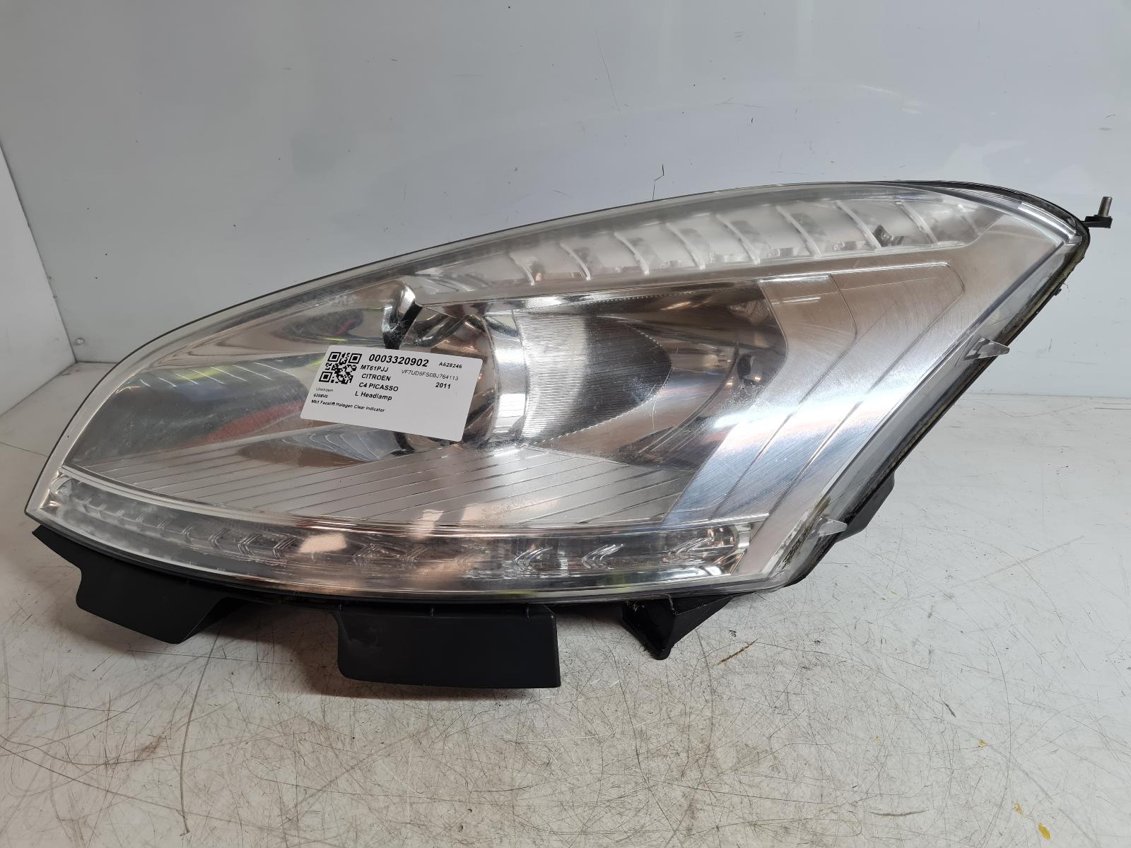 View Auto part L Headlamp Citroen C4 Picasso 2011