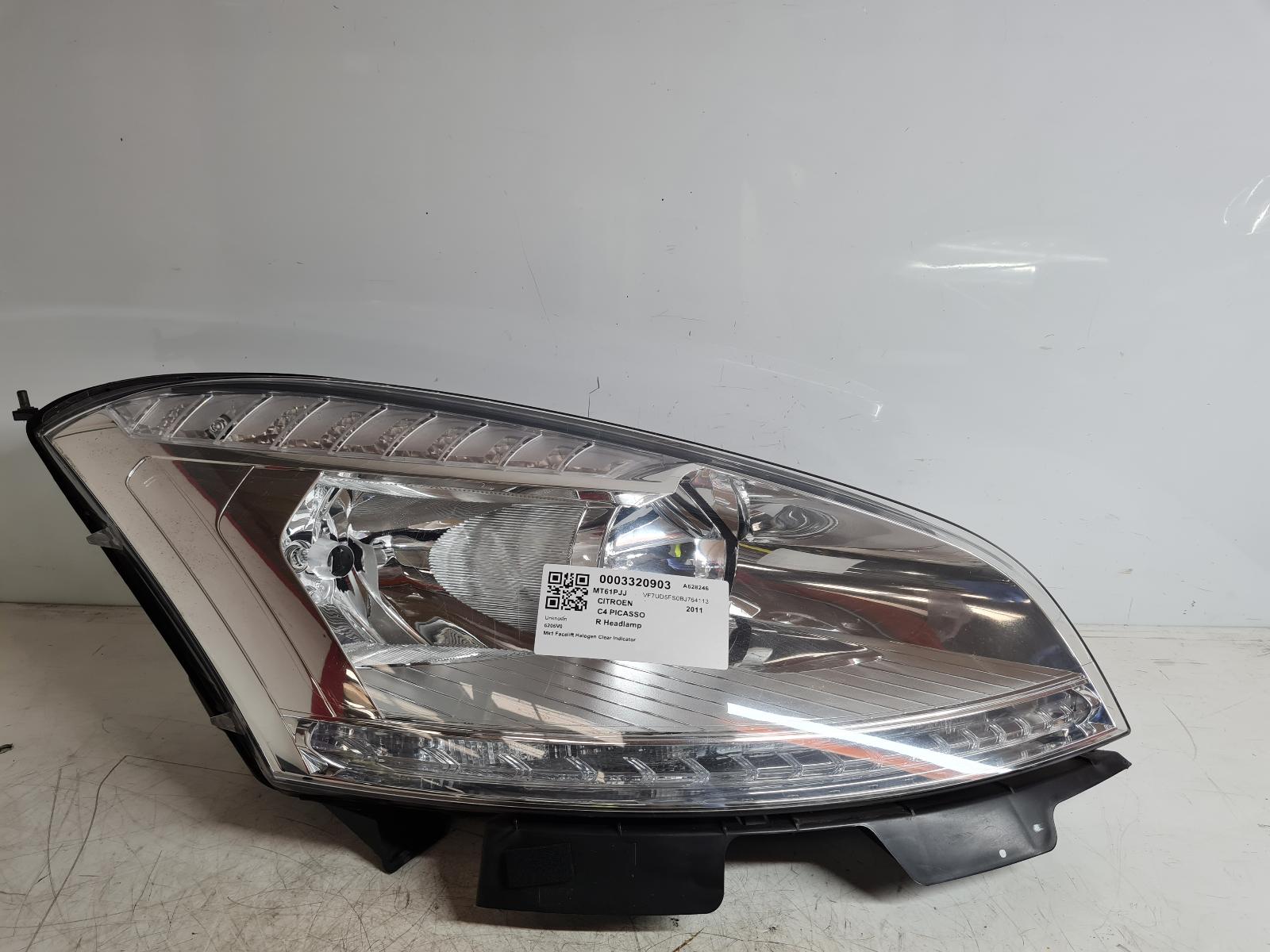 View Auto part R Headlamp Citroen C4 Picasso 2011