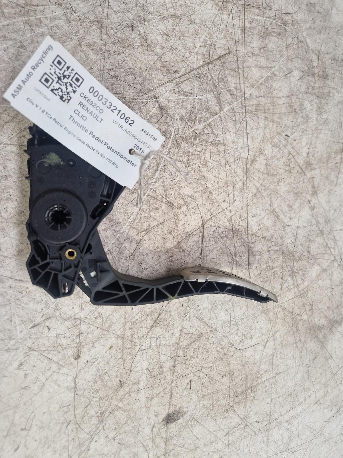 View Auto part Pedal Potentiometer Renault Clio 2019